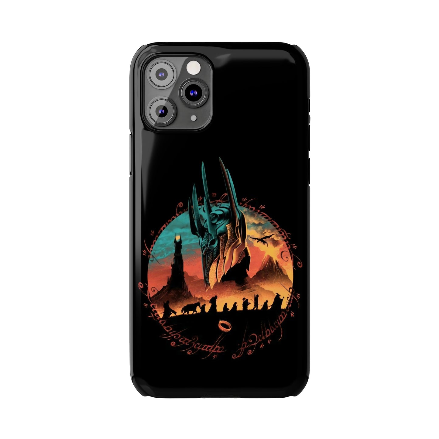 LOTR Fellowship on the Way iPhone Cases: Journey with the Heroes