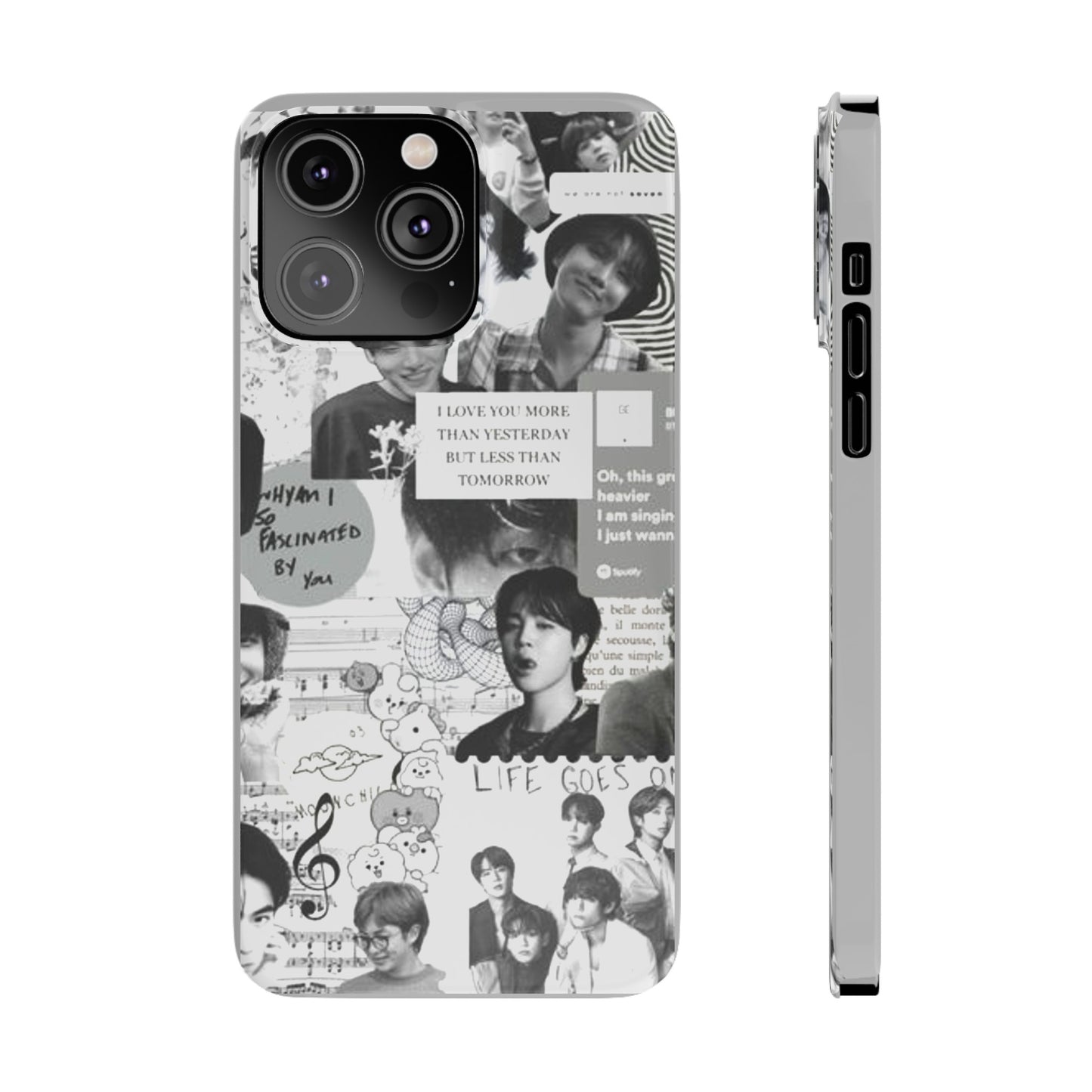 BTS IPhone 15, 14, 13, 12 Cases - The Wishes Edition