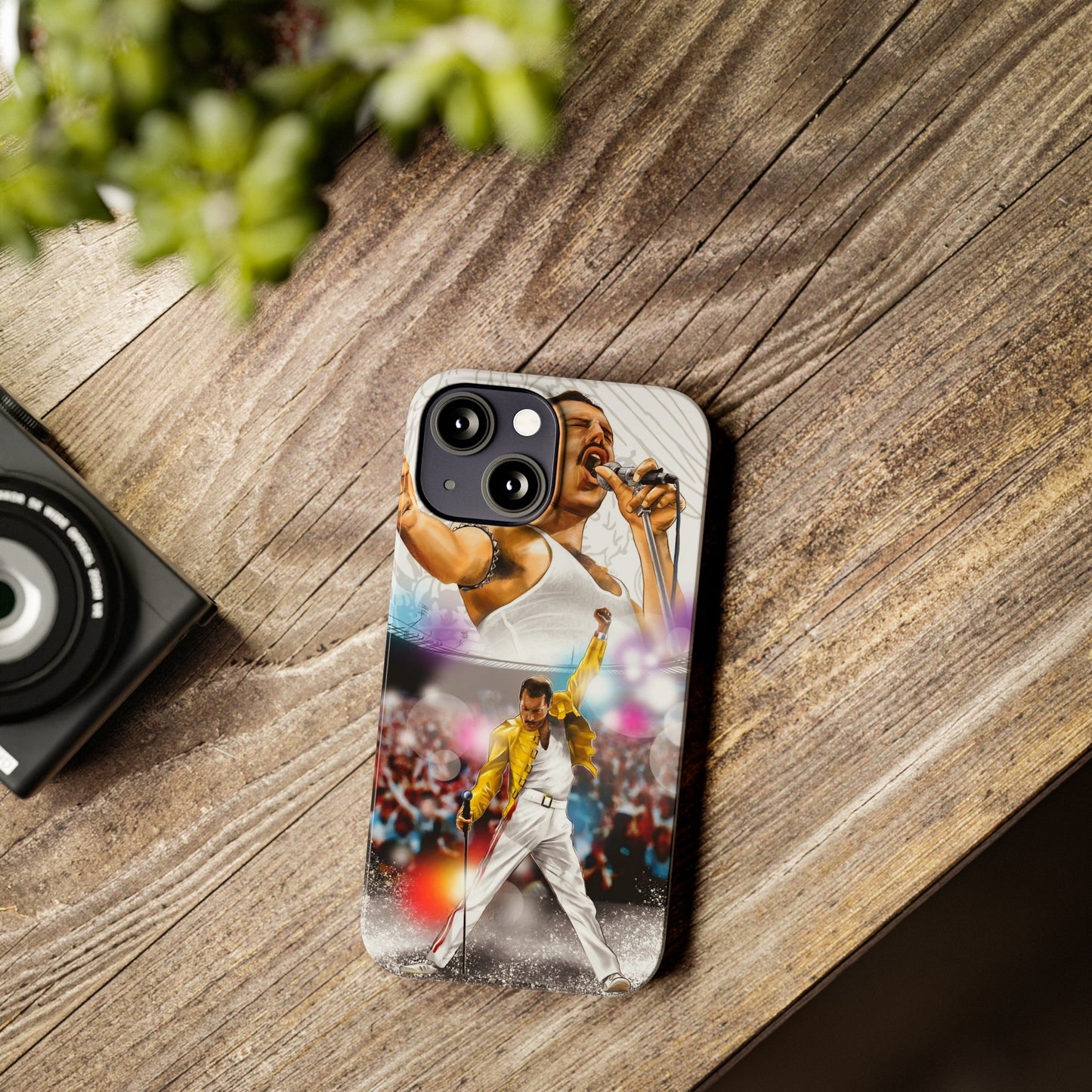 Freddy Mercury & Queen iPhone 15, 14, 13, 12 Cases