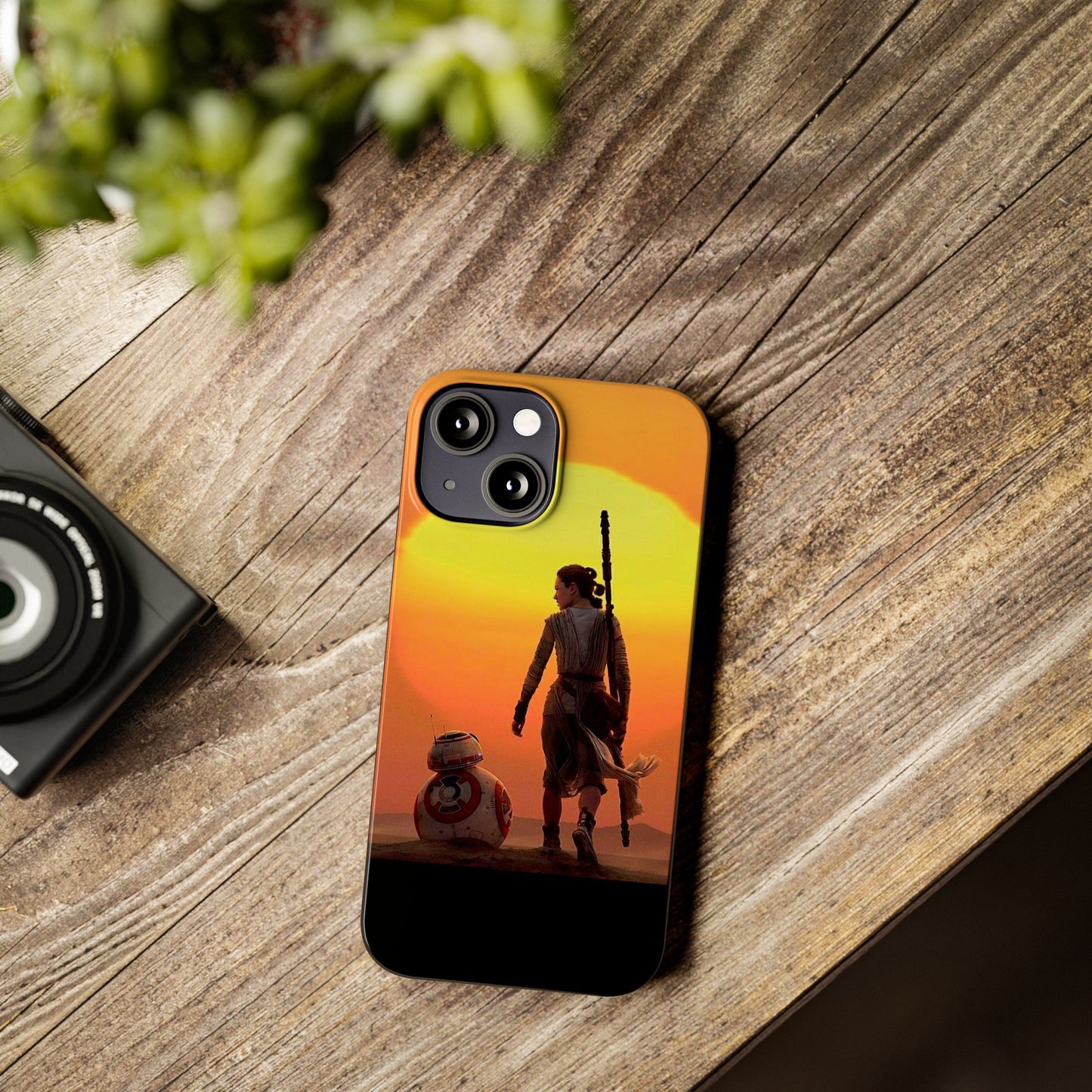 Star Wars Rey with BB-8 iPhone Cases: Adventure Awaits