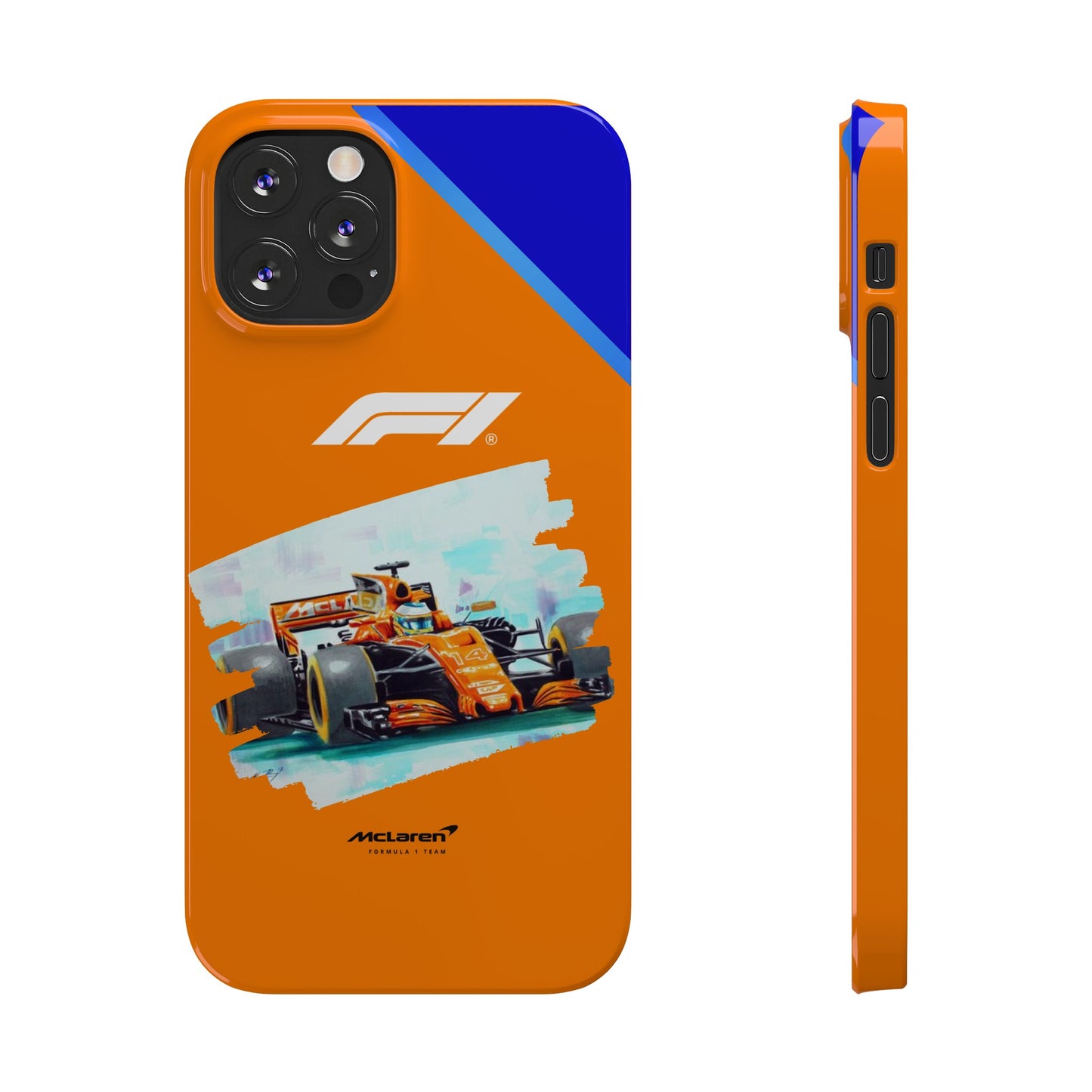 F1 McClaren Orange Edition Iphone Cases