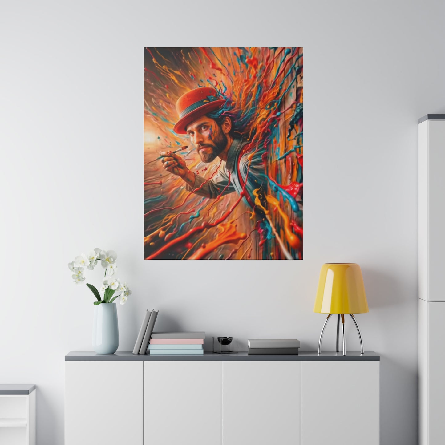 Prisoner Of Your Own Painting - Canvas