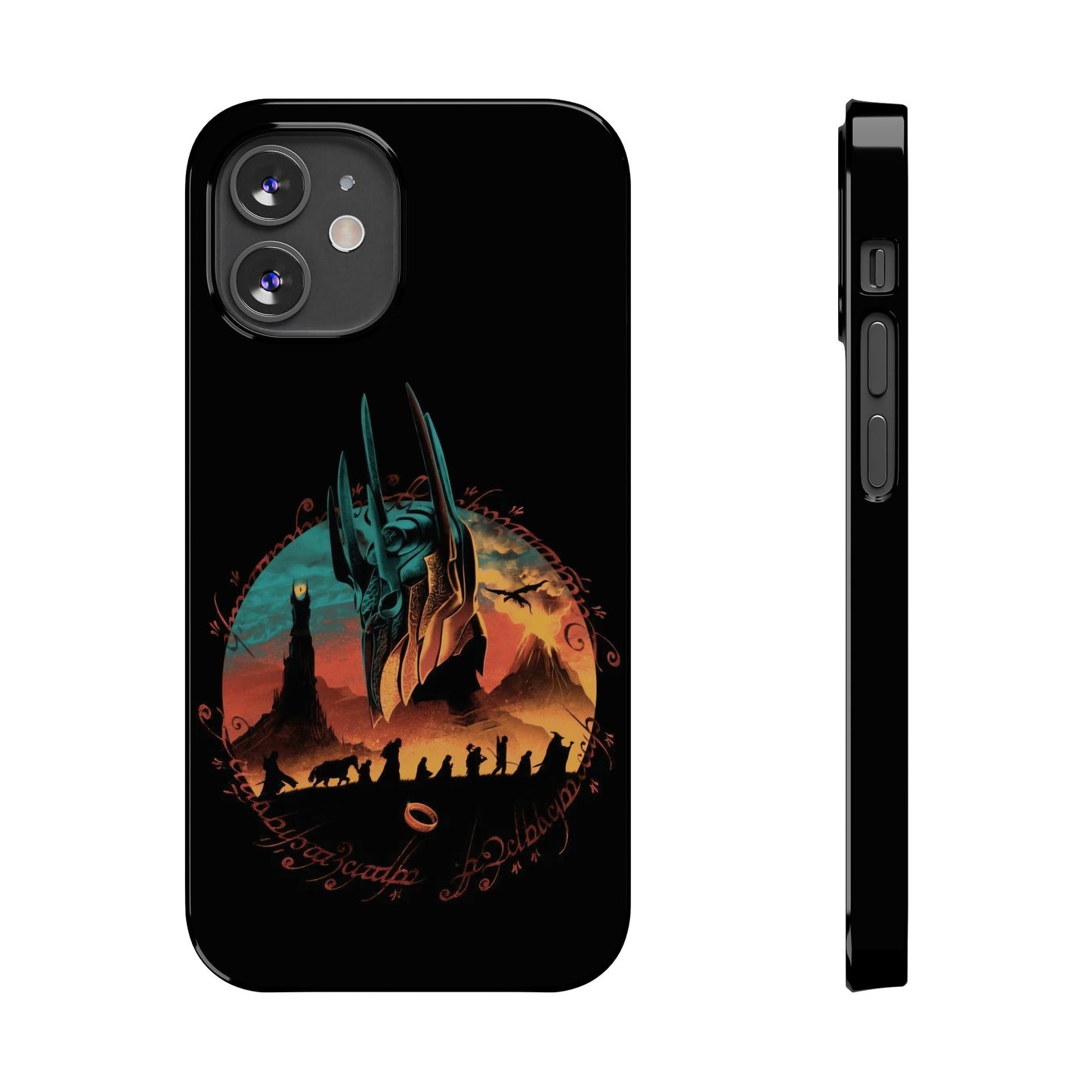 LOTR Fellowship on the Way iPhone Cases: Journey with the Heroes