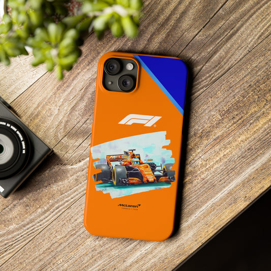 F1 McClaren Orange Edition Iphone Cases