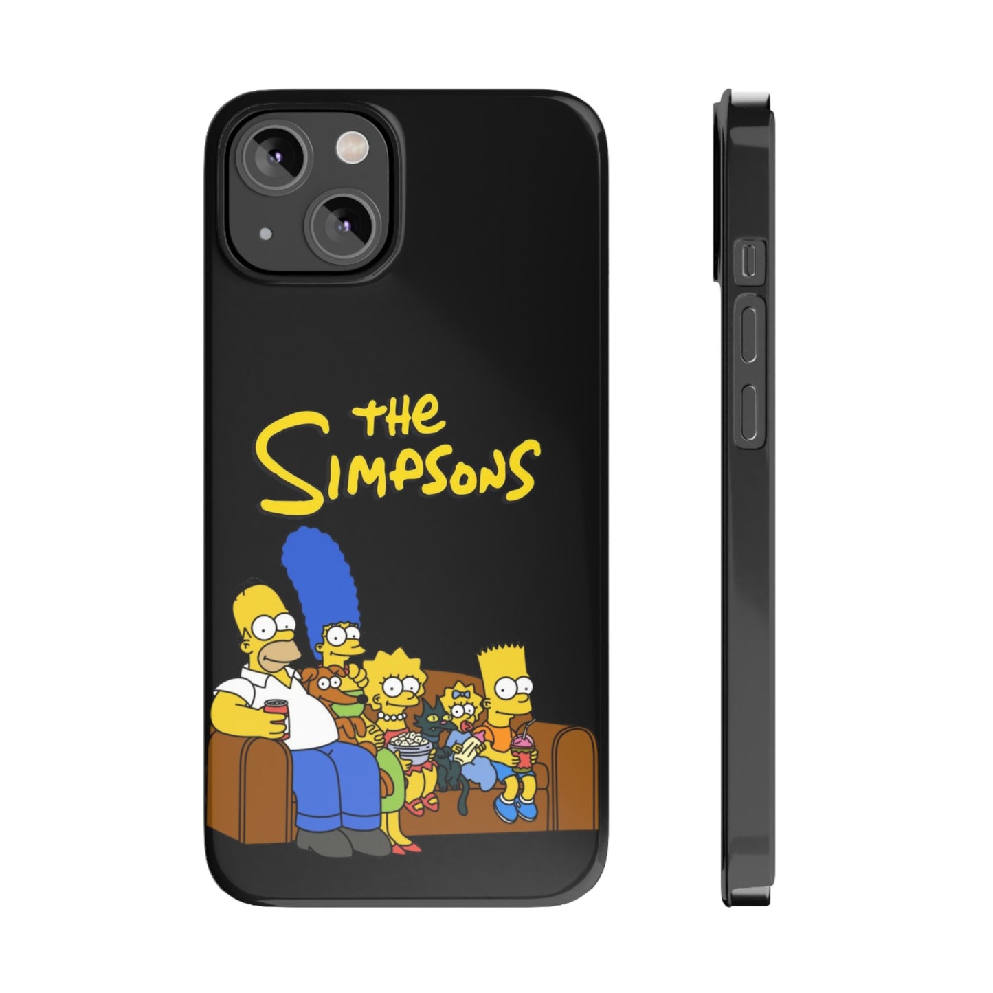 Springfield on Your Phone: The Simpsons iPhone 15, 14, 13, 12, 11 Cases