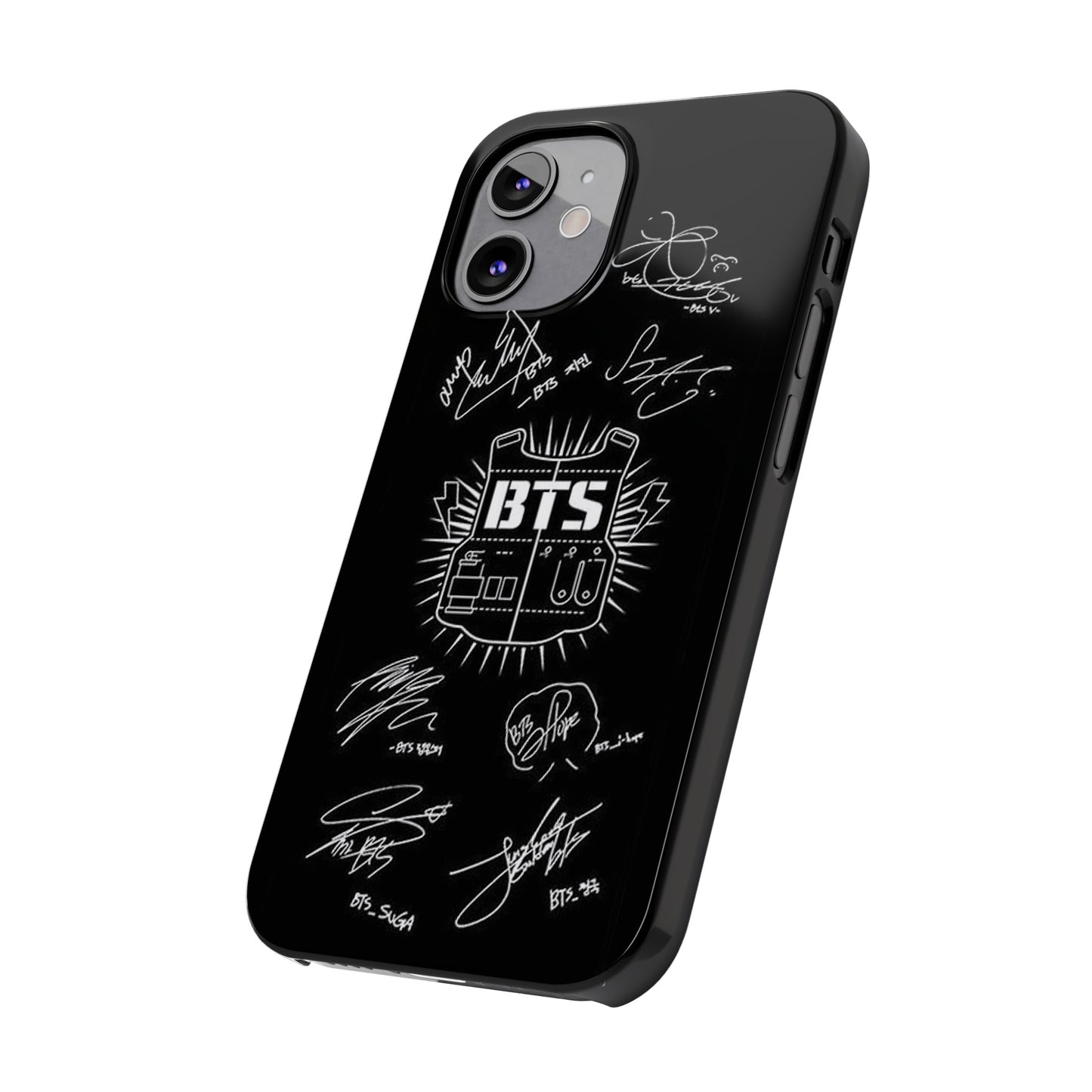 BTS Signature IPhone 15, 14, 13, 12 Cases