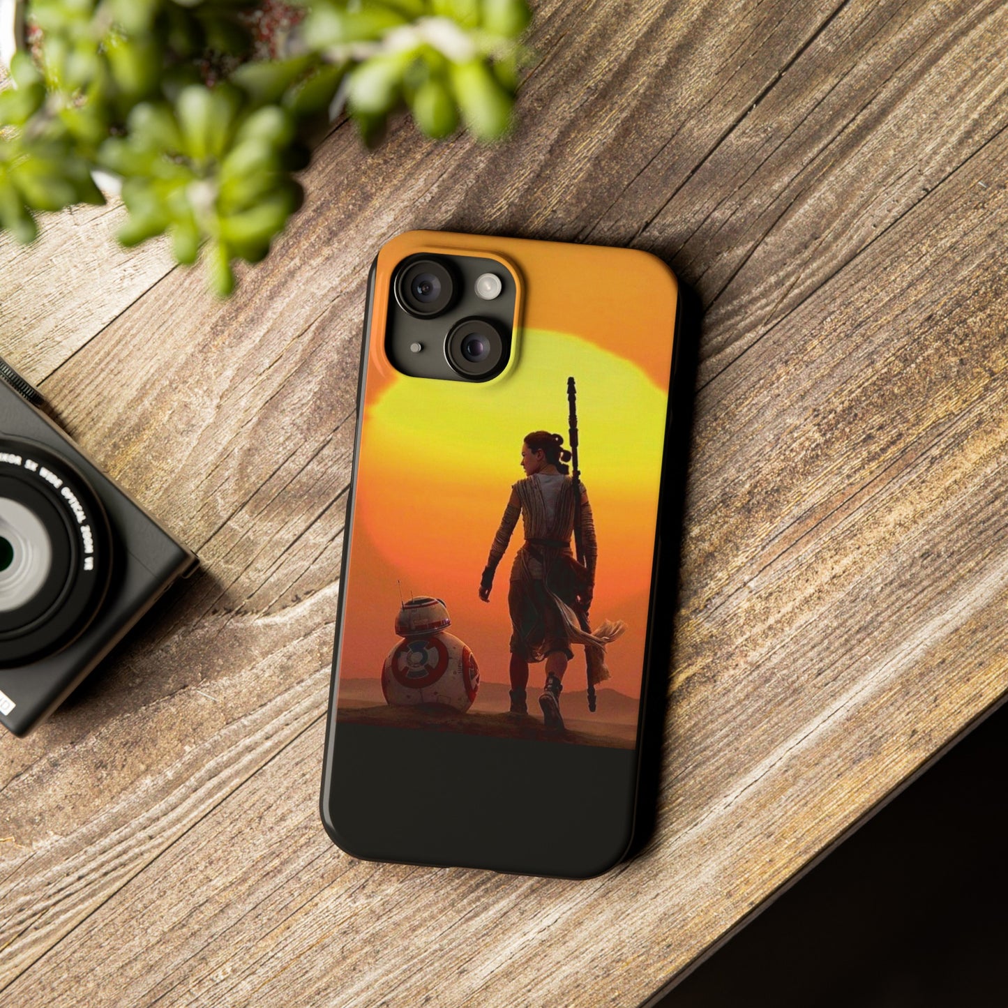 Star Wars Rey with BB-8 iPhone Cases: Adventure Awaits