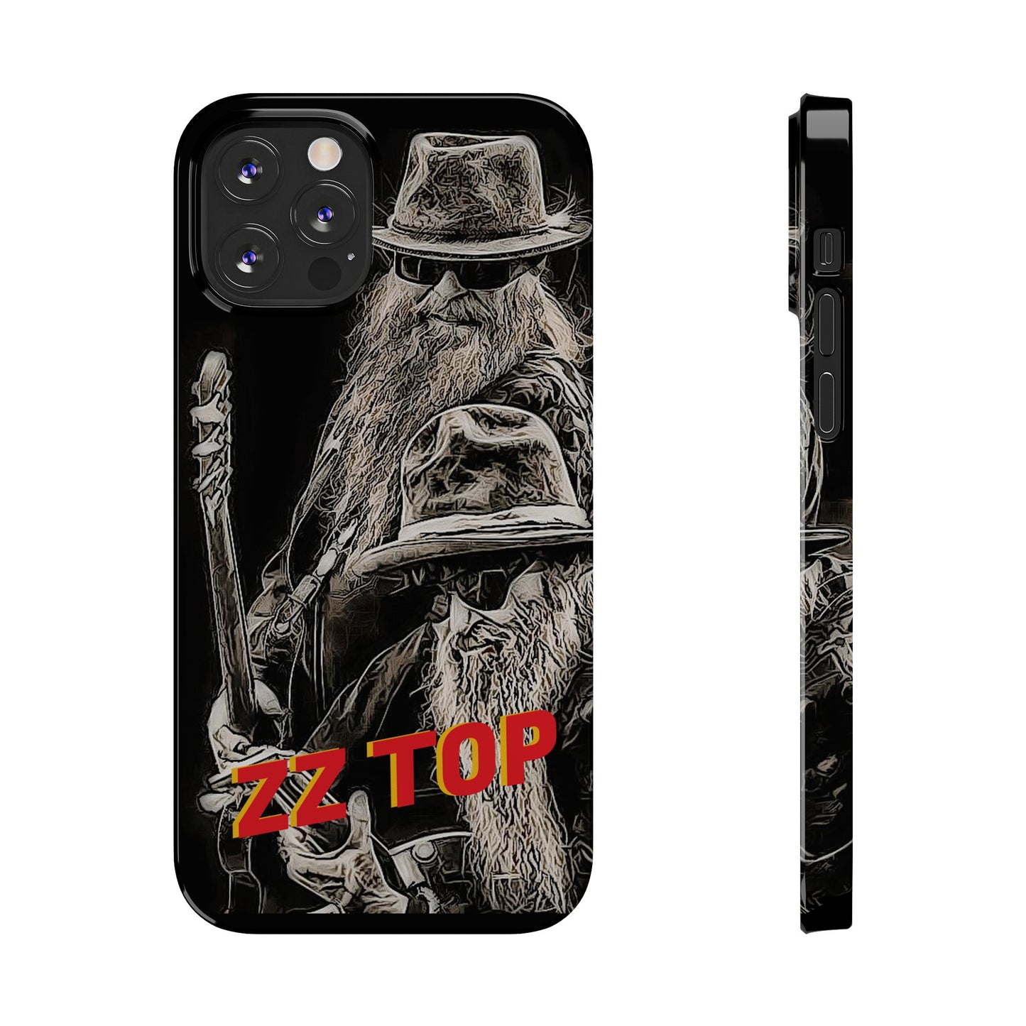 ZZ Top: Rockers Forever" iPhone 15, 14, 13, 12, 11 Cases