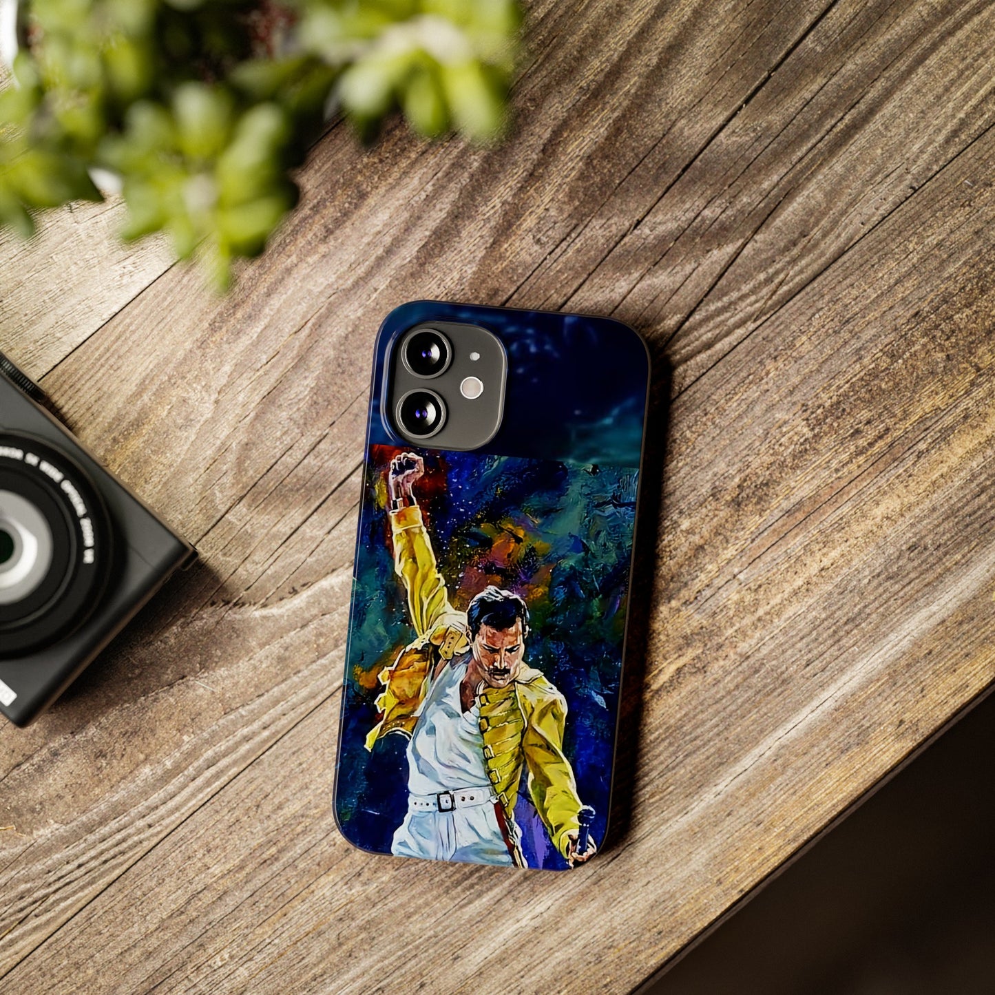 Queen, Freddie Mercury Live in Concert Iphone 15, 14, 13, 12 Cases