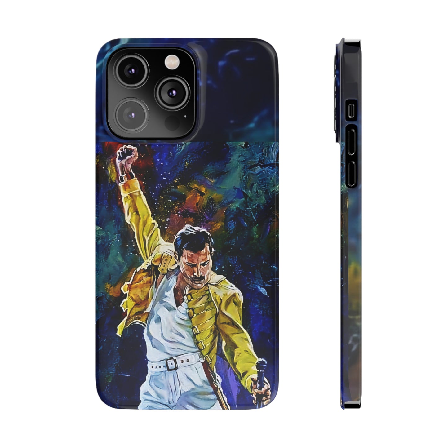 Queen, Freddie Mercury Live in Concert Iphone 15, 14, 13, 12 Cases