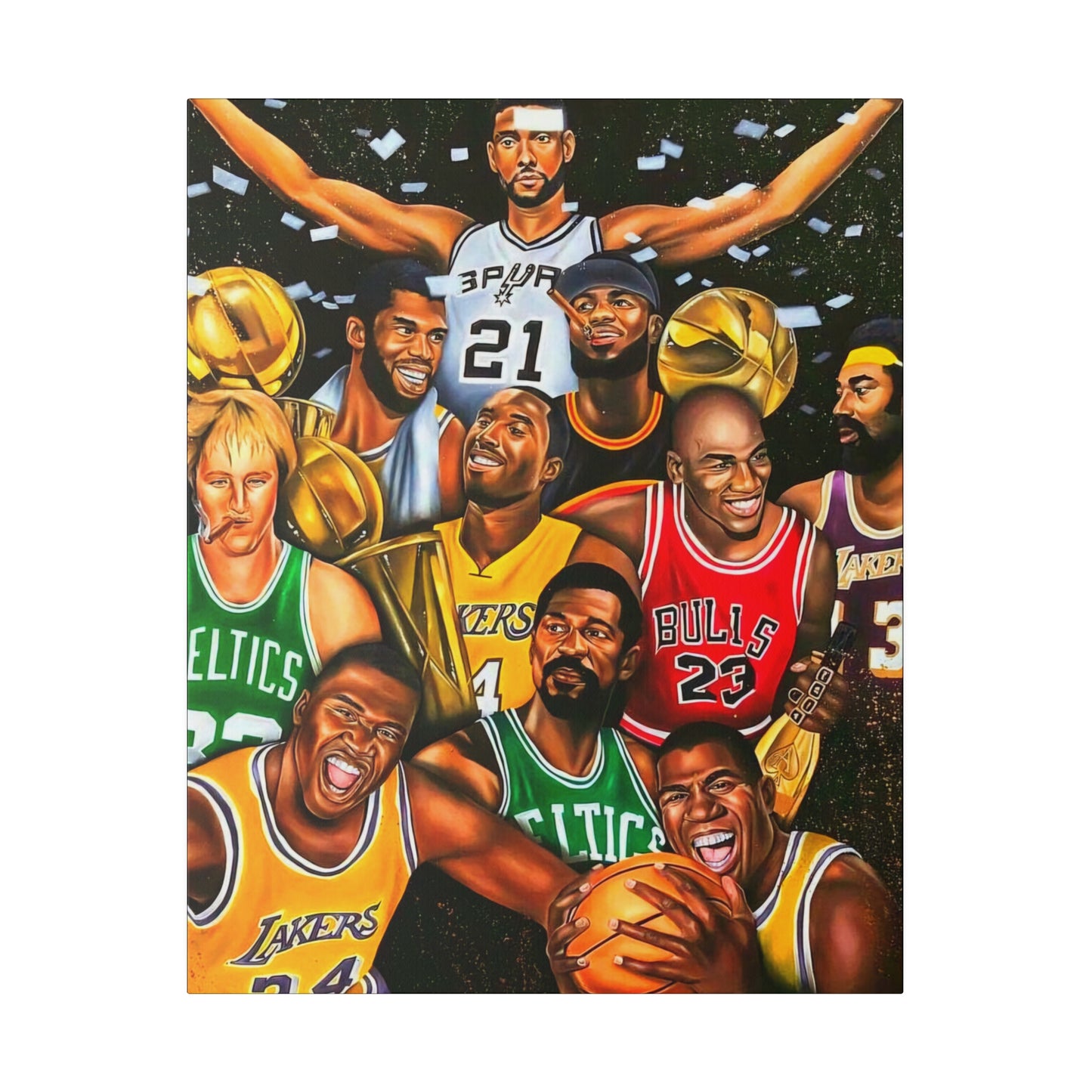 The Best NBA Players all Time - Canvas