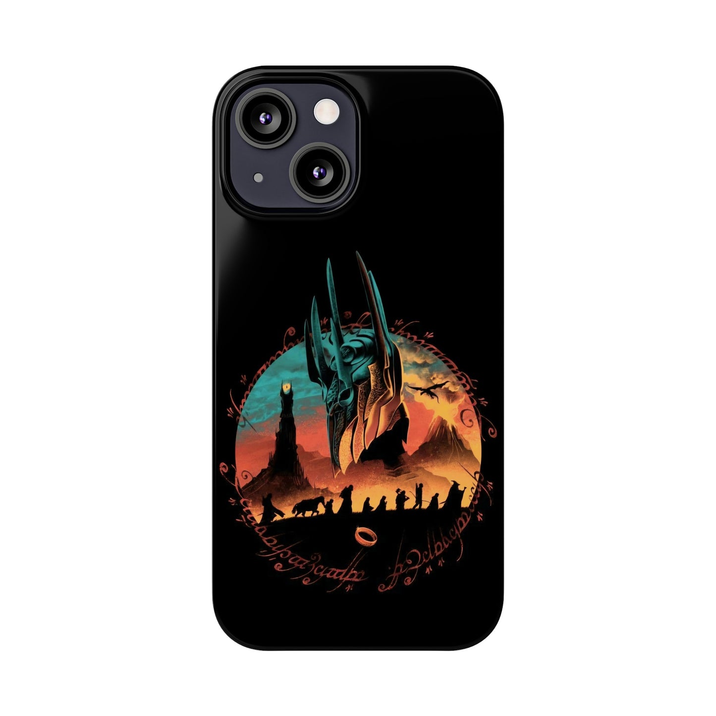 LOTR Fellowship on the Way iPhone Cases: Journey with the Heroes