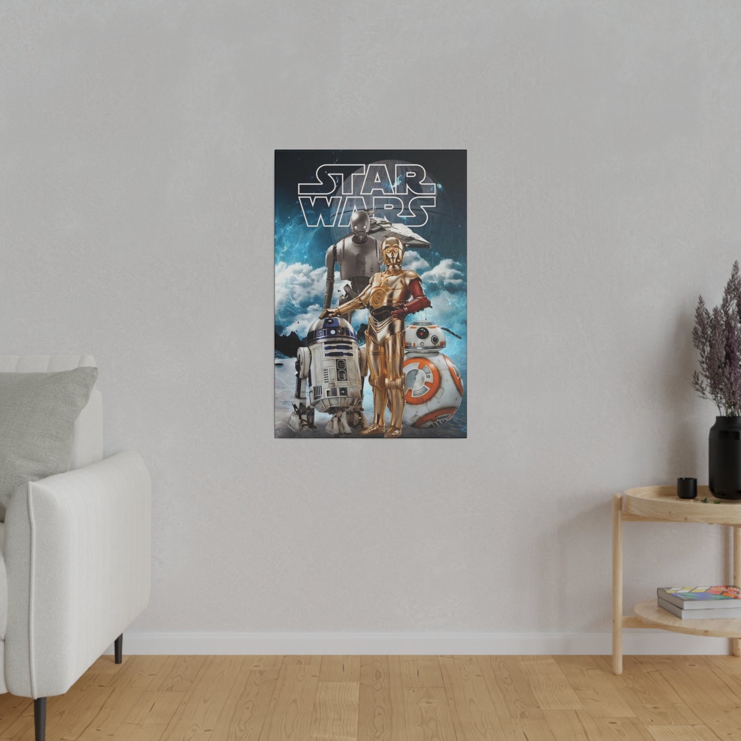 Star Wars R2-D2, BB-8 & C-3PO Canvas: Droid Magic
