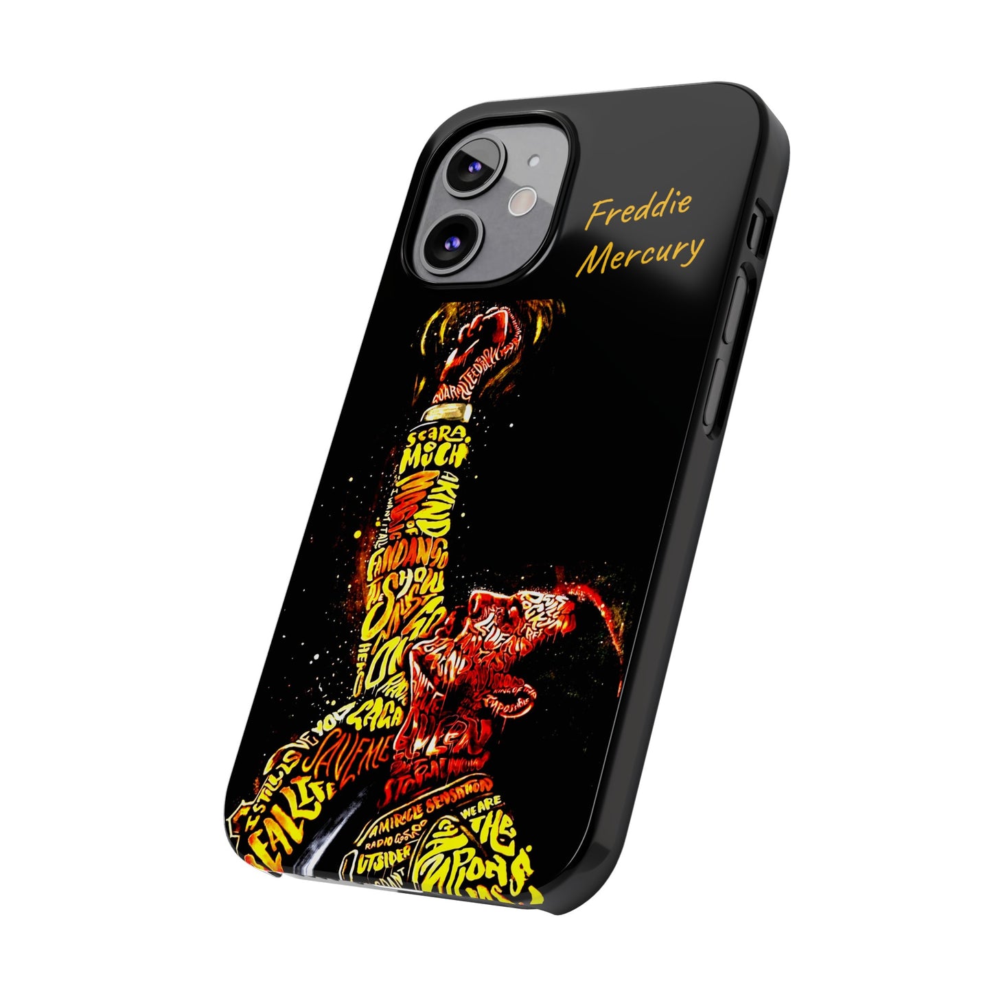 Freddie Mercury Songs IPhone 15, 14, 13, 12, 11 Cases