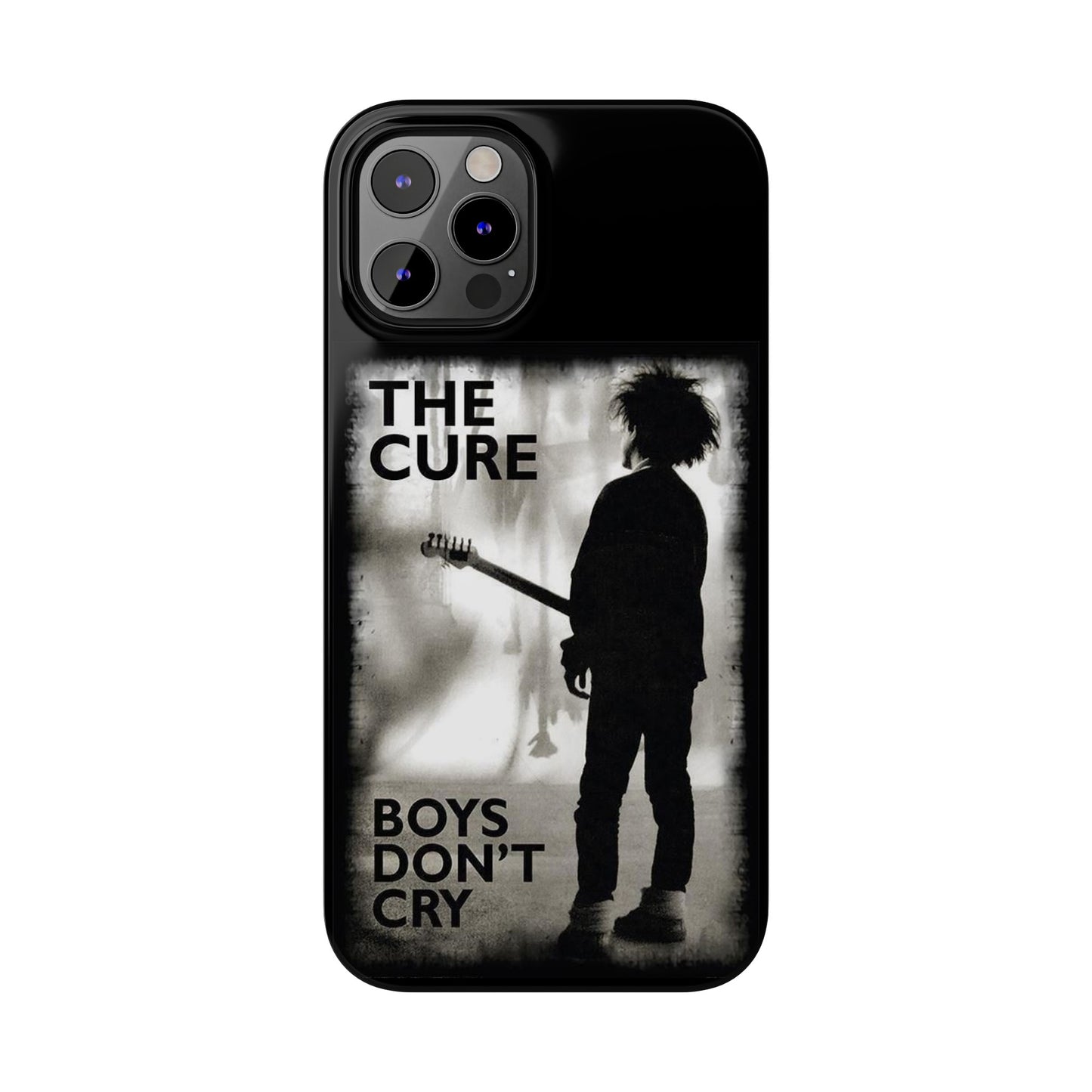 The Cure: Boys Don't Cry" iPhone Covers for 15, 14, 13, 12, 11