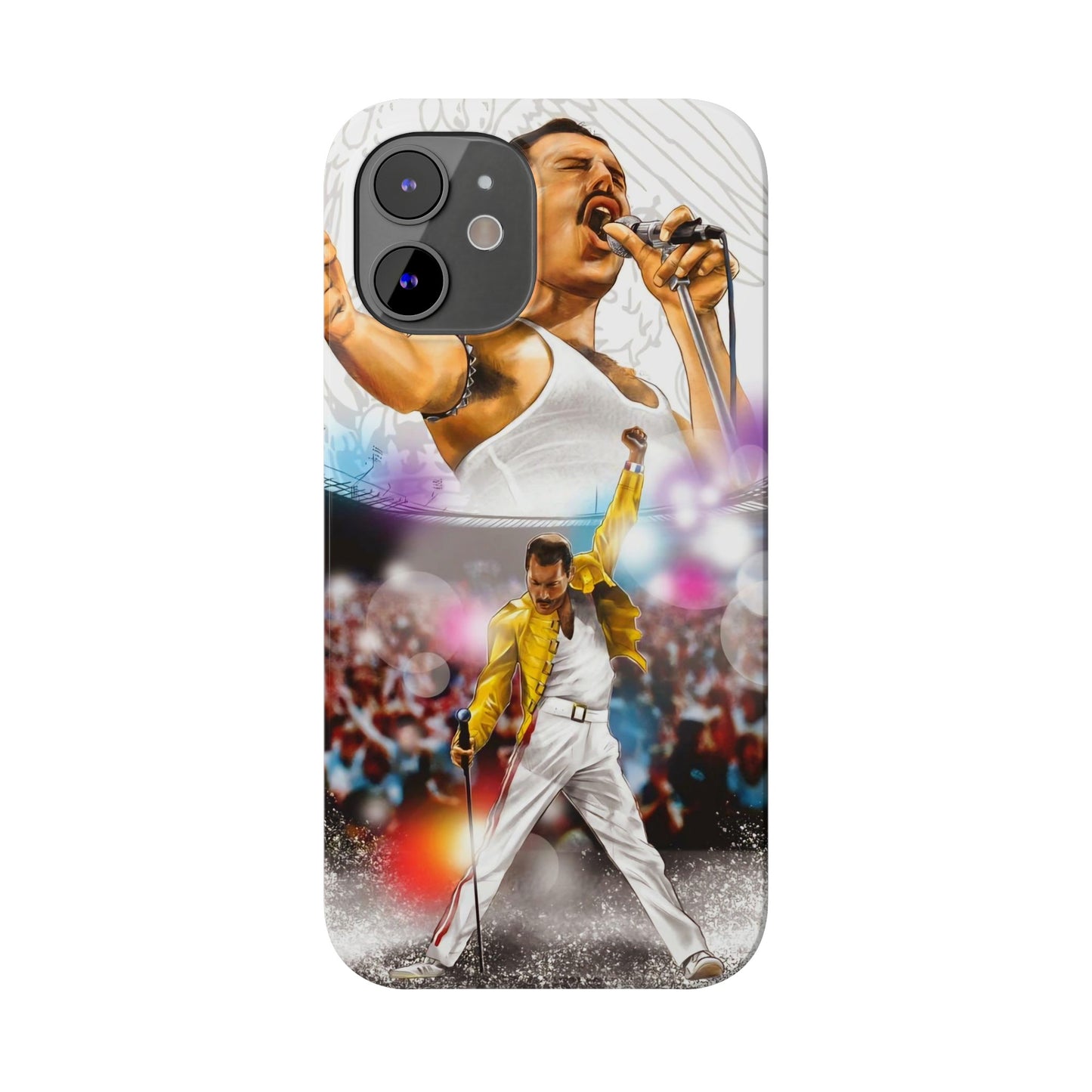 Freddy Mercury & Queen iPhone 15, 14, 13, 12 Cases