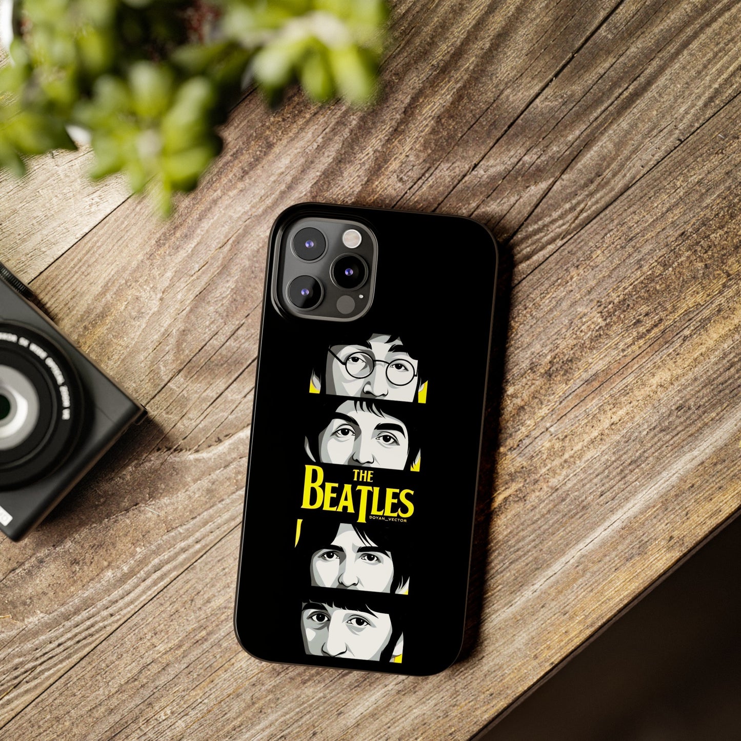 The Beatles Looking at You" iPhone Cases for iPhone 15, 14, 13, 12, 11