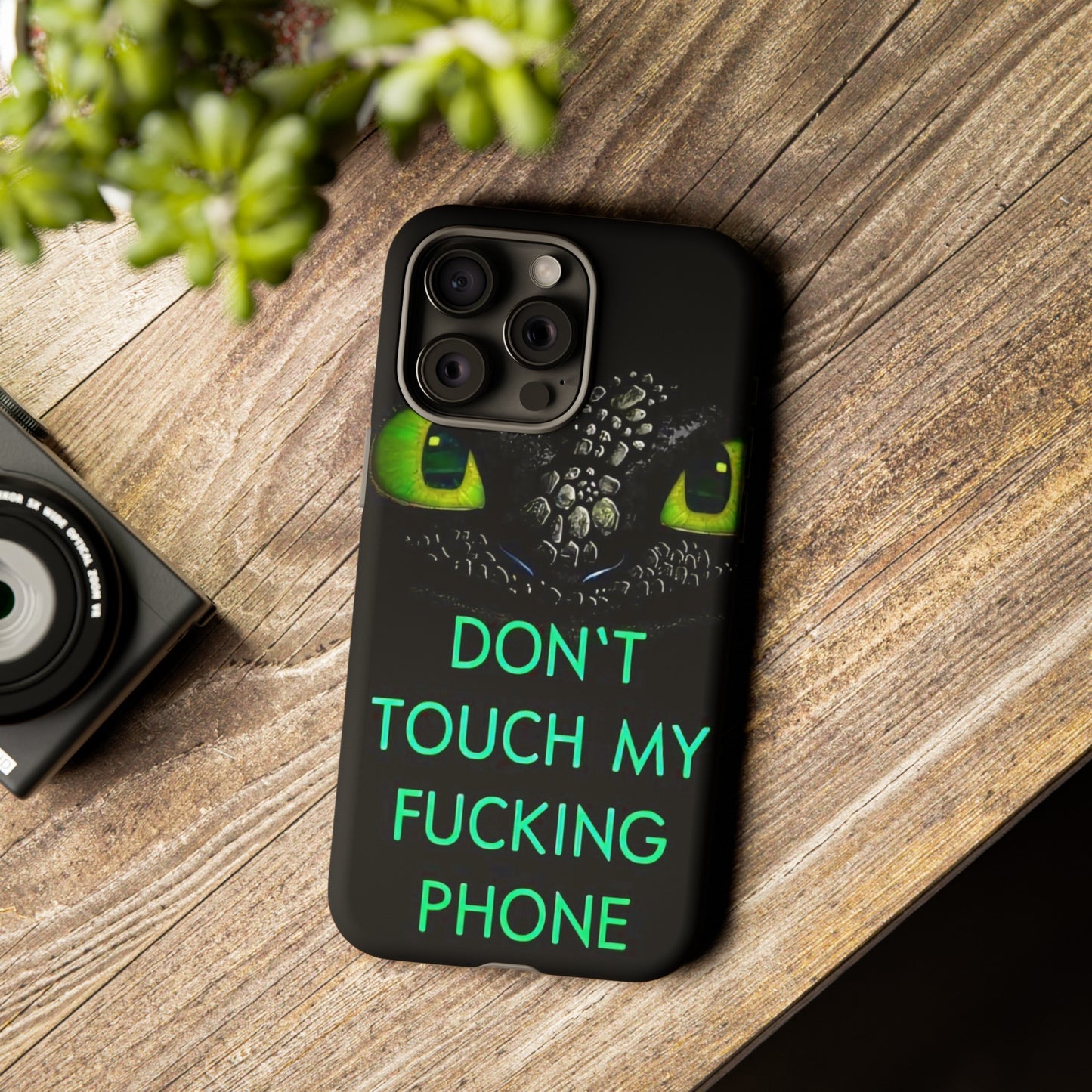 Don't Touch My Phone" Cases for iPhone 15, 14, 13, 12 and Galaxy S23, S22