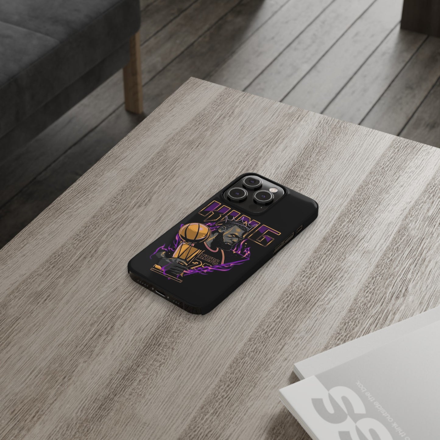 LeBron James is The King Iphone 15, 14, 13, 12, 11 Cases