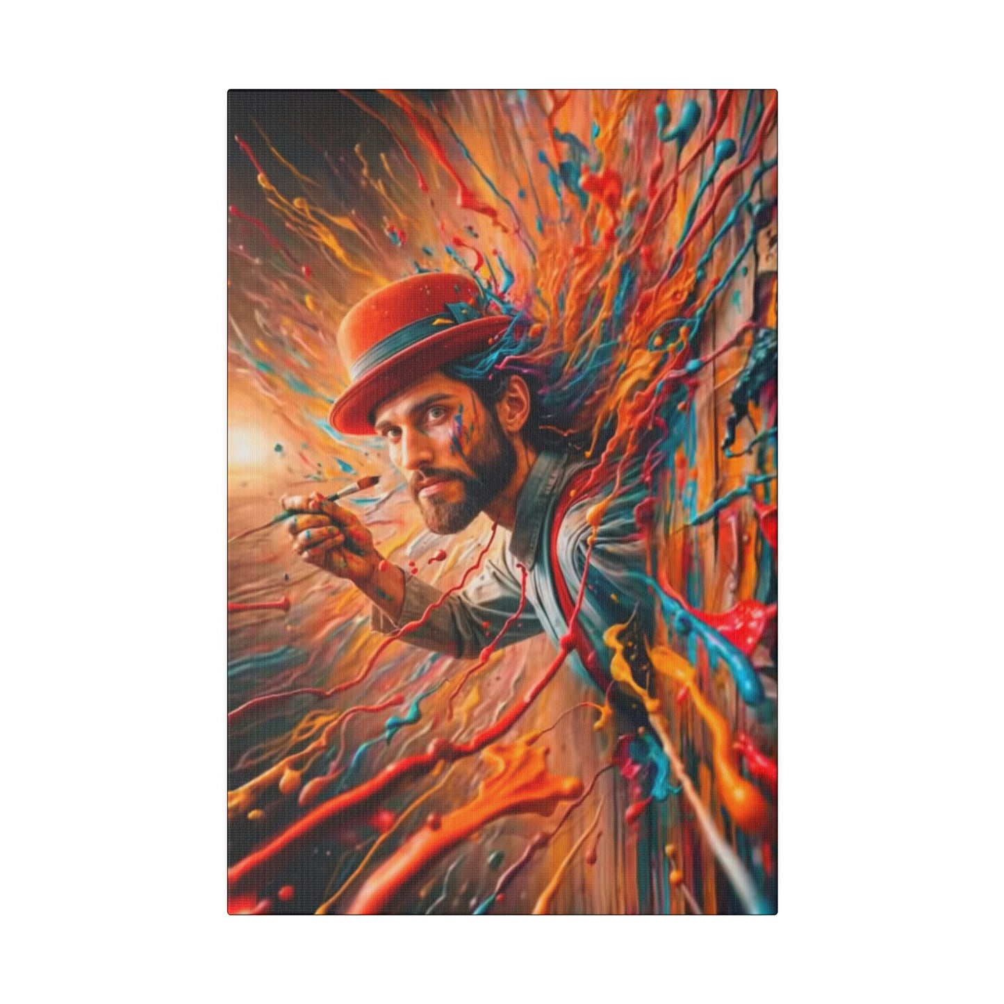 Prisoner Of Your Own Painting - Canvas