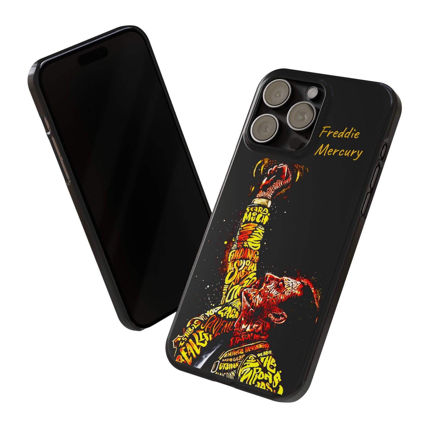 Freddie Mercury Songs IPhone 15, 14, 13, 12, 11 Cases