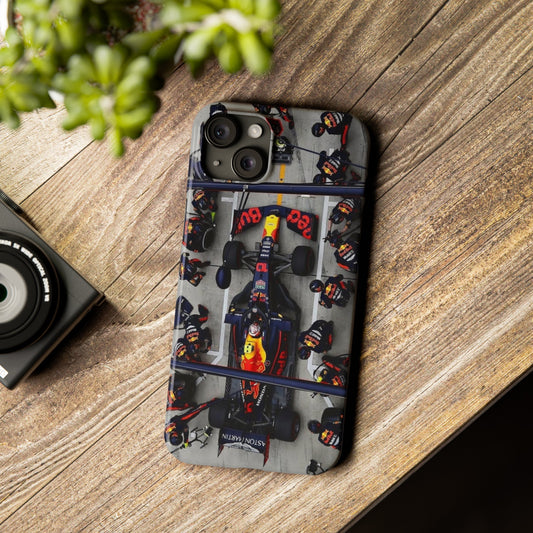 Redbull Pitstop Iphone 15, 14, 13, 12, 11 Cases