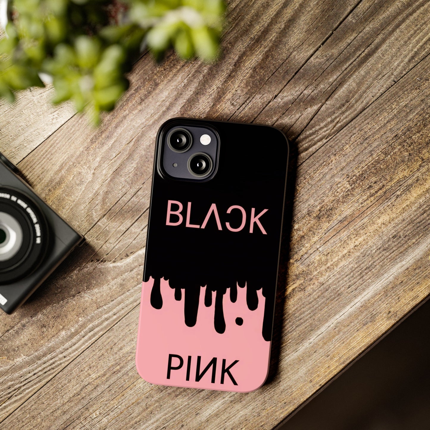 Black Pink Color Edition Iphone 15, 14, 13, 12 Cases