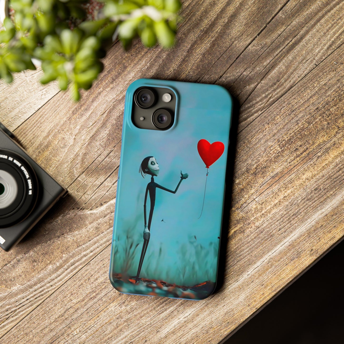 Heart Balloon Art Design iPhone Cases: Love in the Air