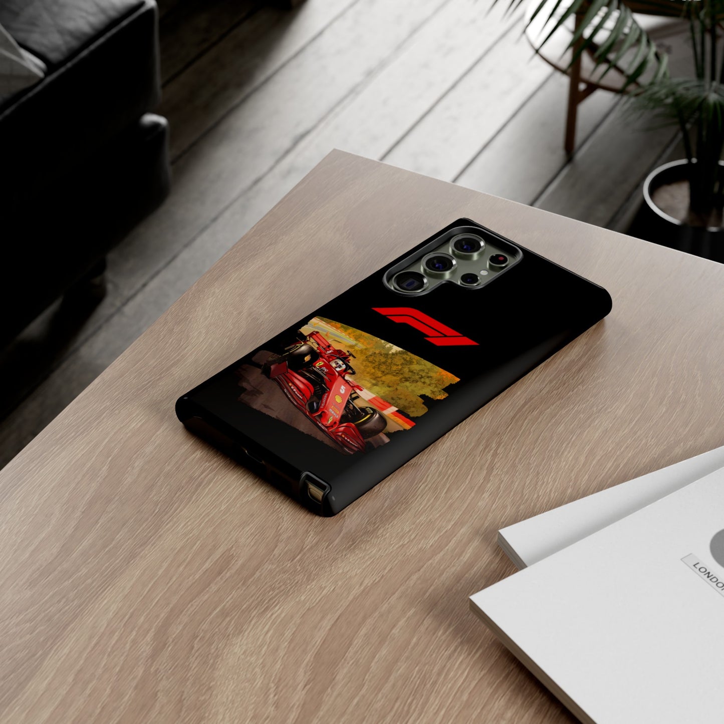 F1 Ferrari's power Samsung Galaxy S24, S23, S22 Cases