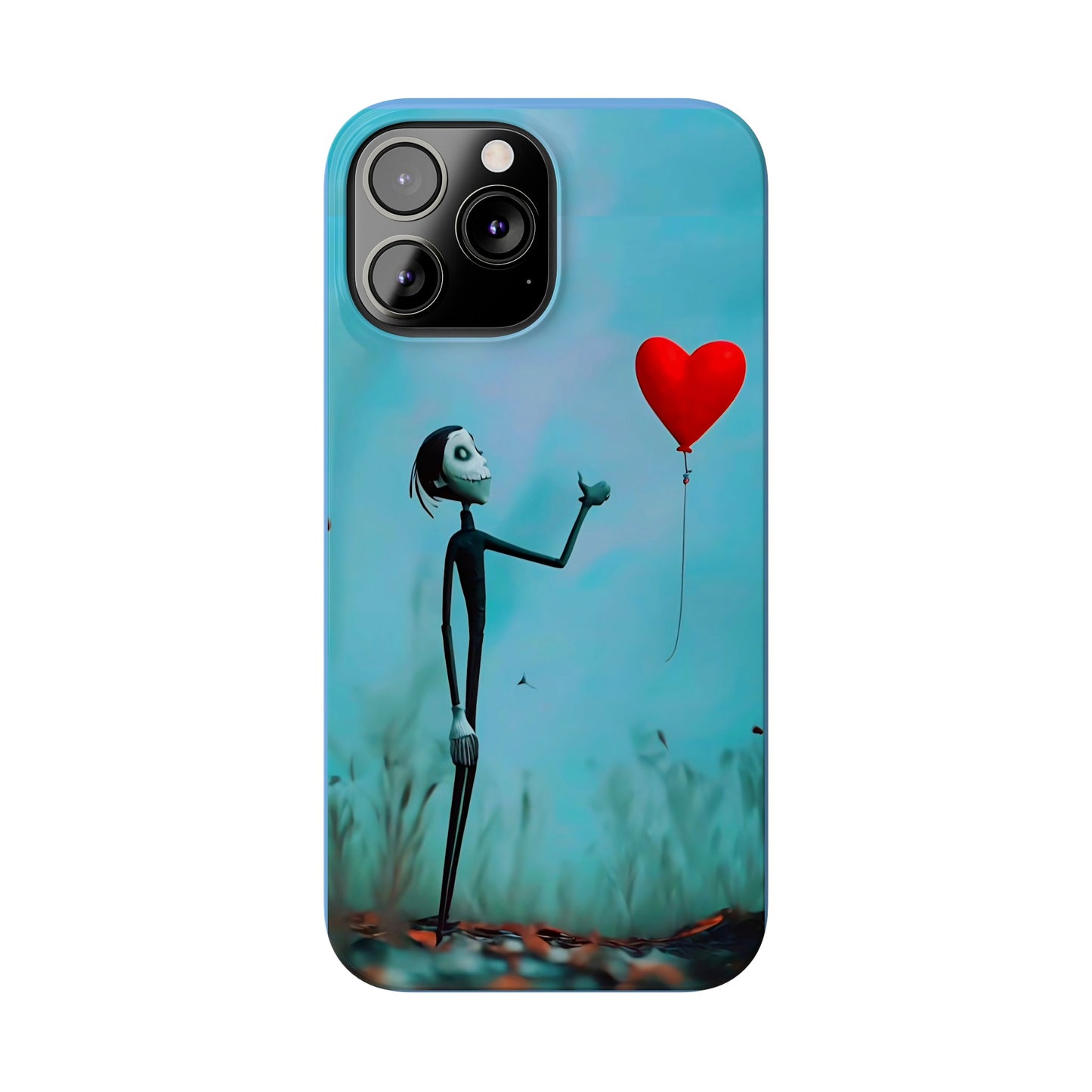 Heart Balloon Art Design iPhone Cases: Love in the Air