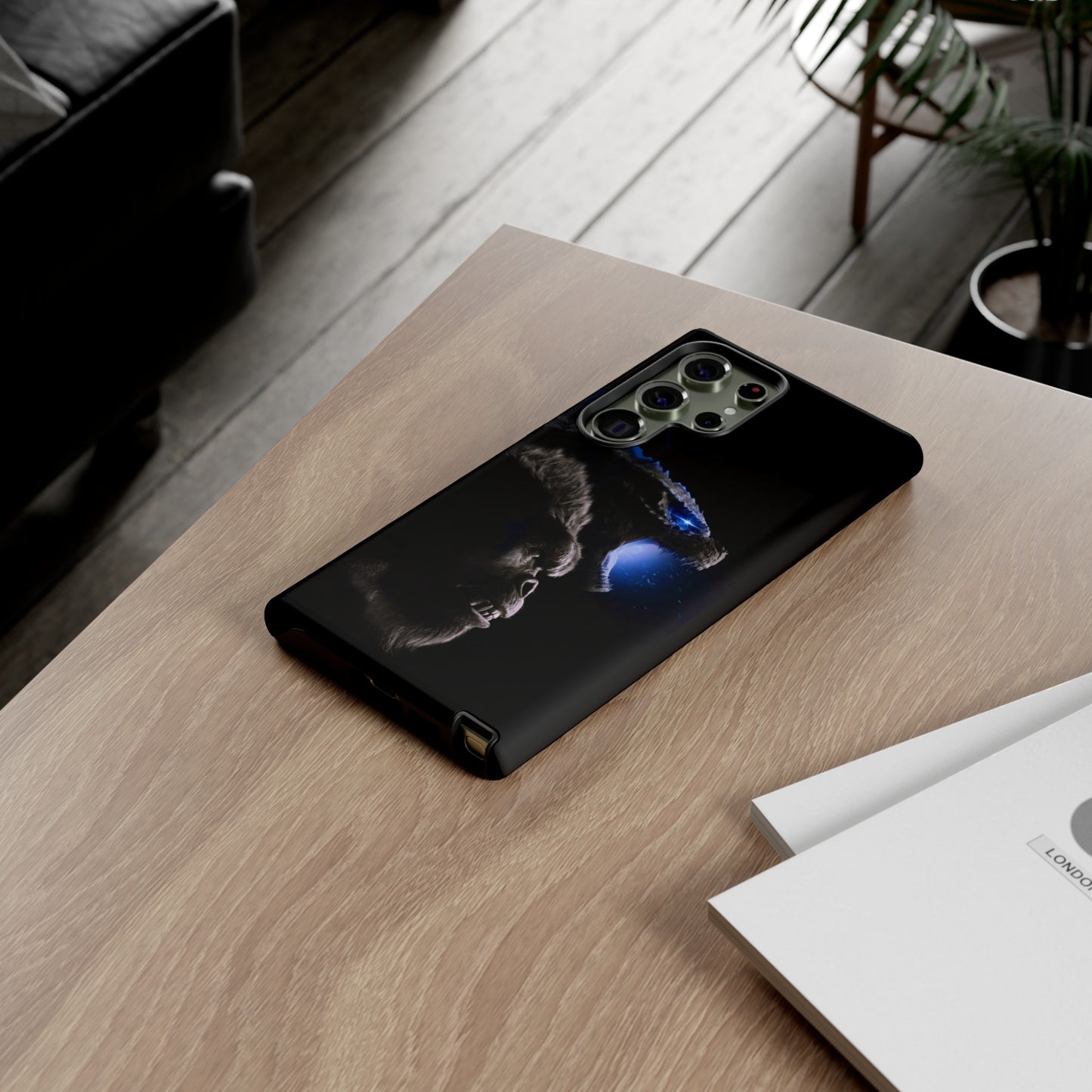 Godzilla x Kong New Age Samsung Galaxy Cases: Unleash the Titan (Blue edition)