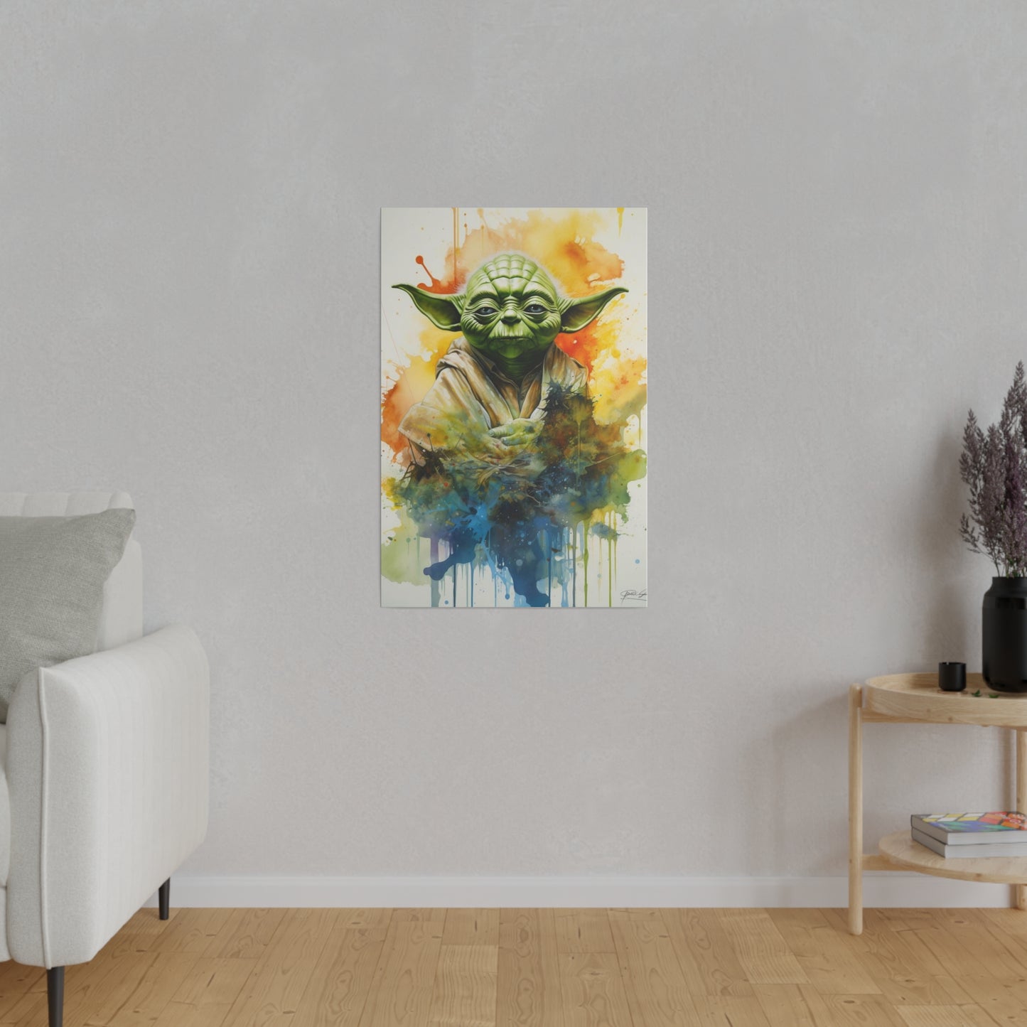 Star Wars Yoda: The Force Canvas - Wisdom and Power