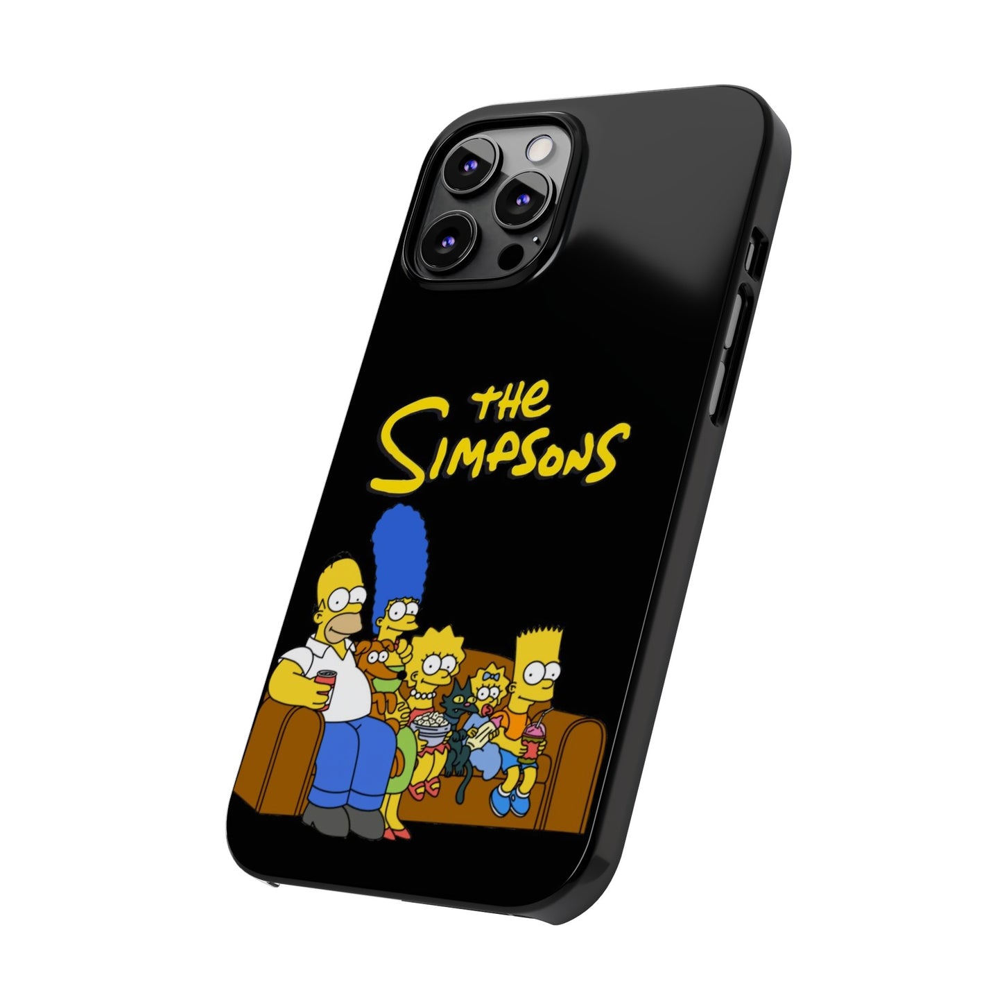 Springfield on Your Phone: The Simpsons iPhone 15, 14, 13, 12, 11 Cases