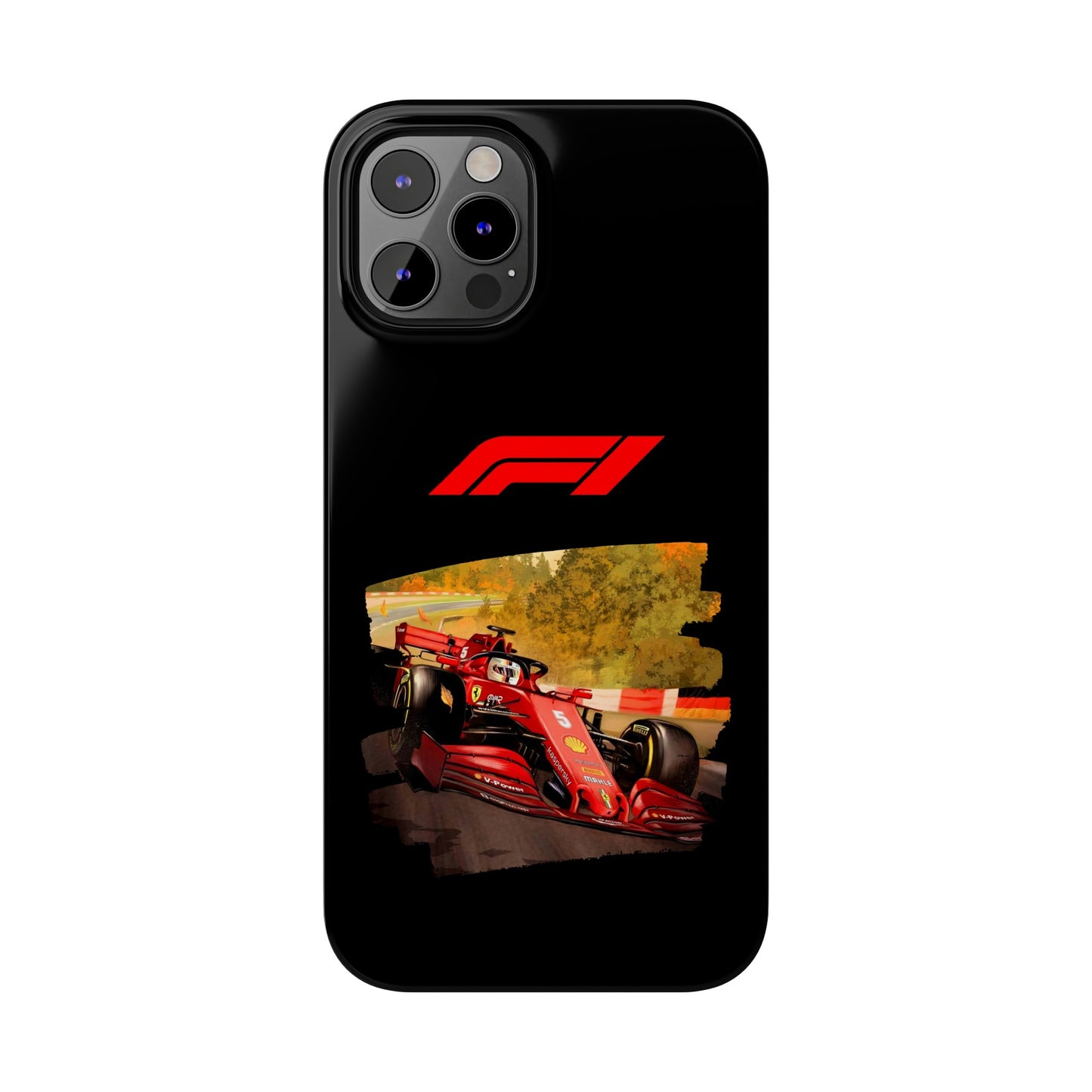 F1 Ferrari's power Iphone 15, 14, 13, 12, 11 Cases