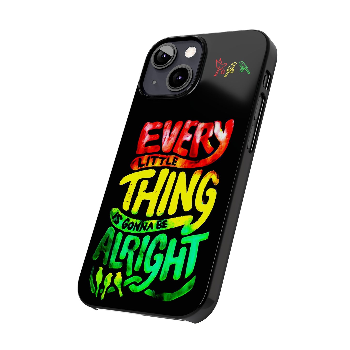 3 Little Birds - Bob Marley iPhone Cover: Peace and Protection