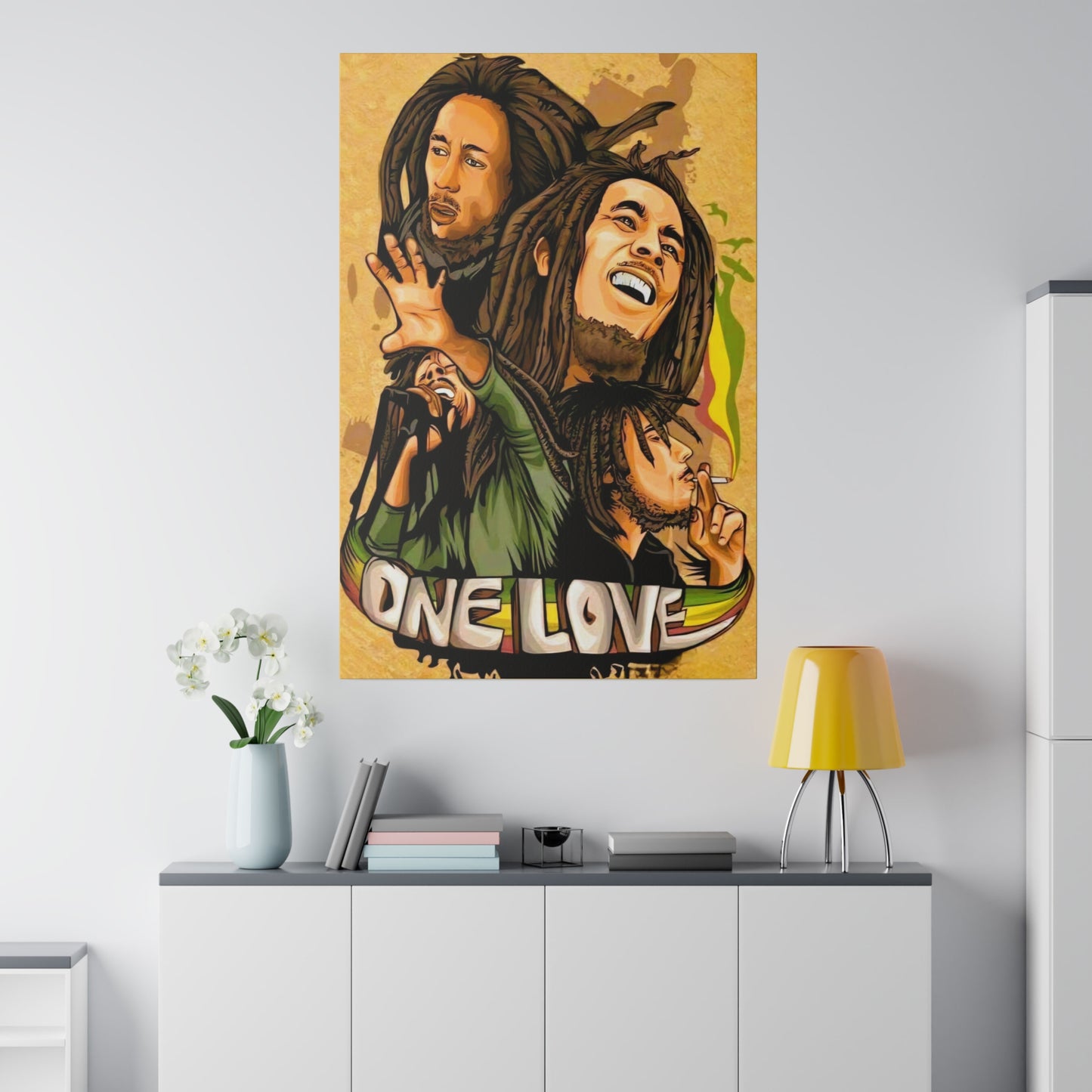 Bob Marley, One Love - Canvas