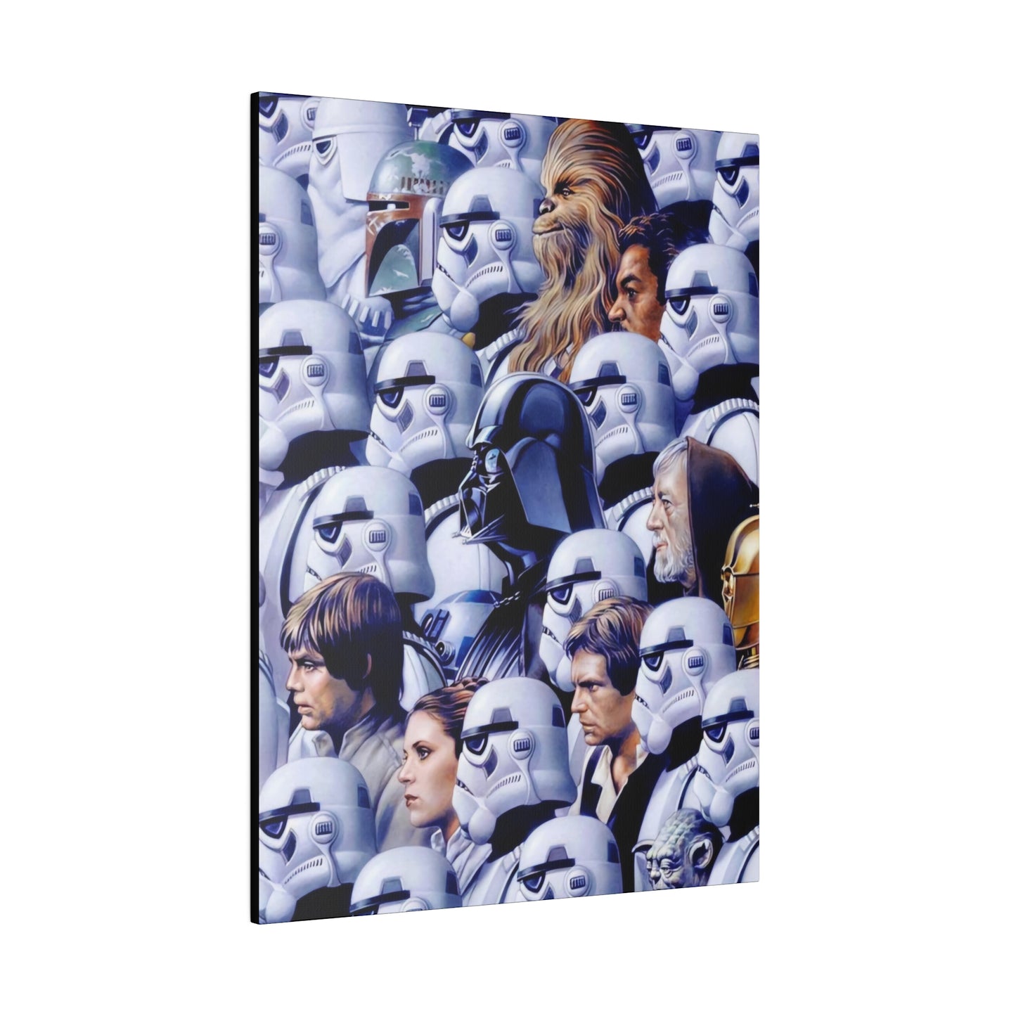 Star Wars, Good between the Bad in One Canvas