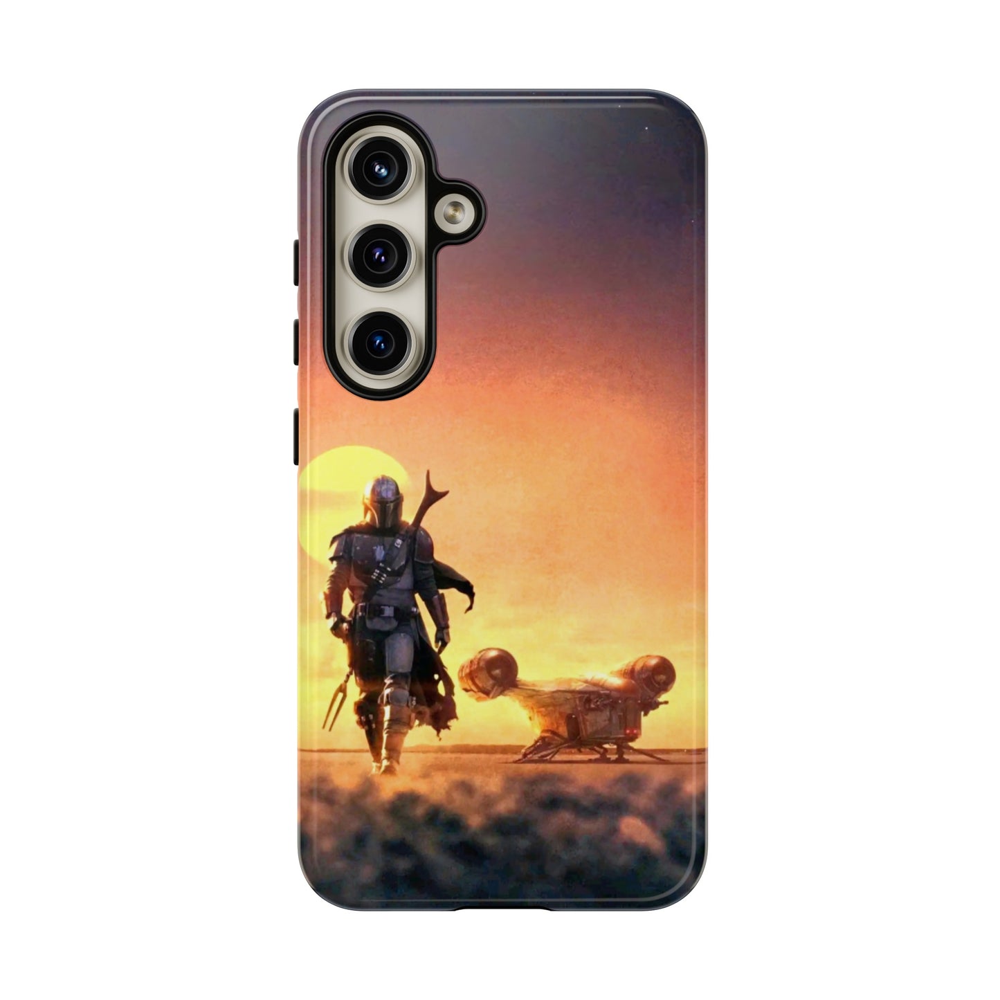 Star Wars Mandalorian Samsung Galaxy Cover: Protect Your Phone with the Force