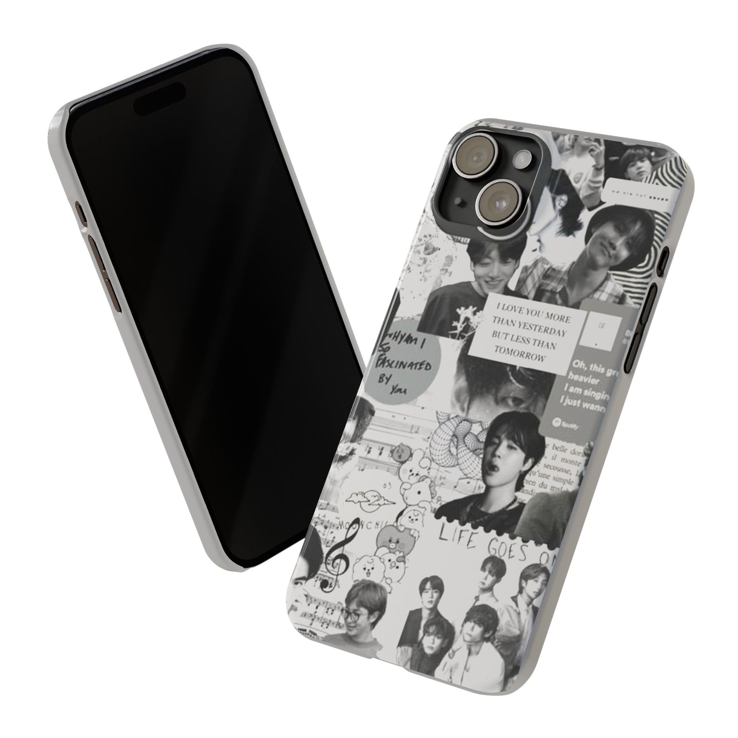 BTS IPhone 15, 14, 13, 12 Cases - The Wishes Edition