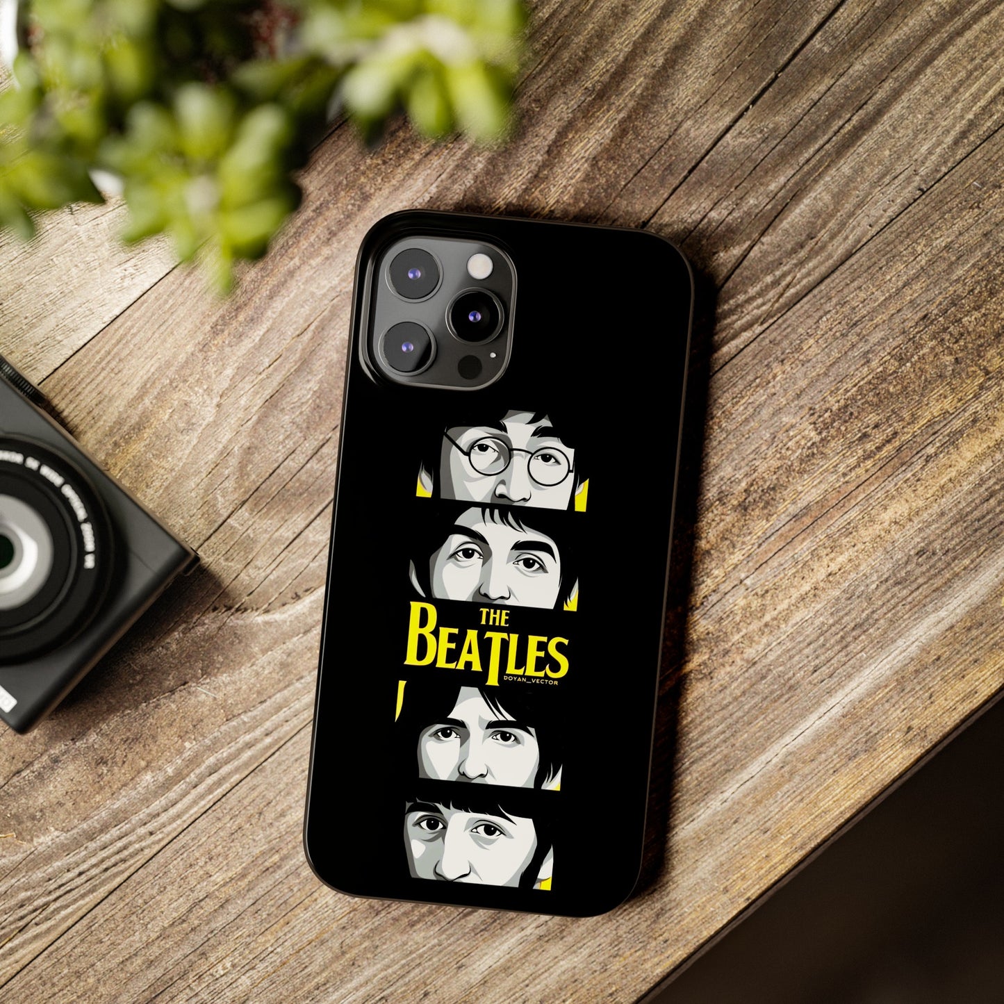 The Beatles Looking at You" iPhone Cases for iPhone 15, 14, 13, 12, 11