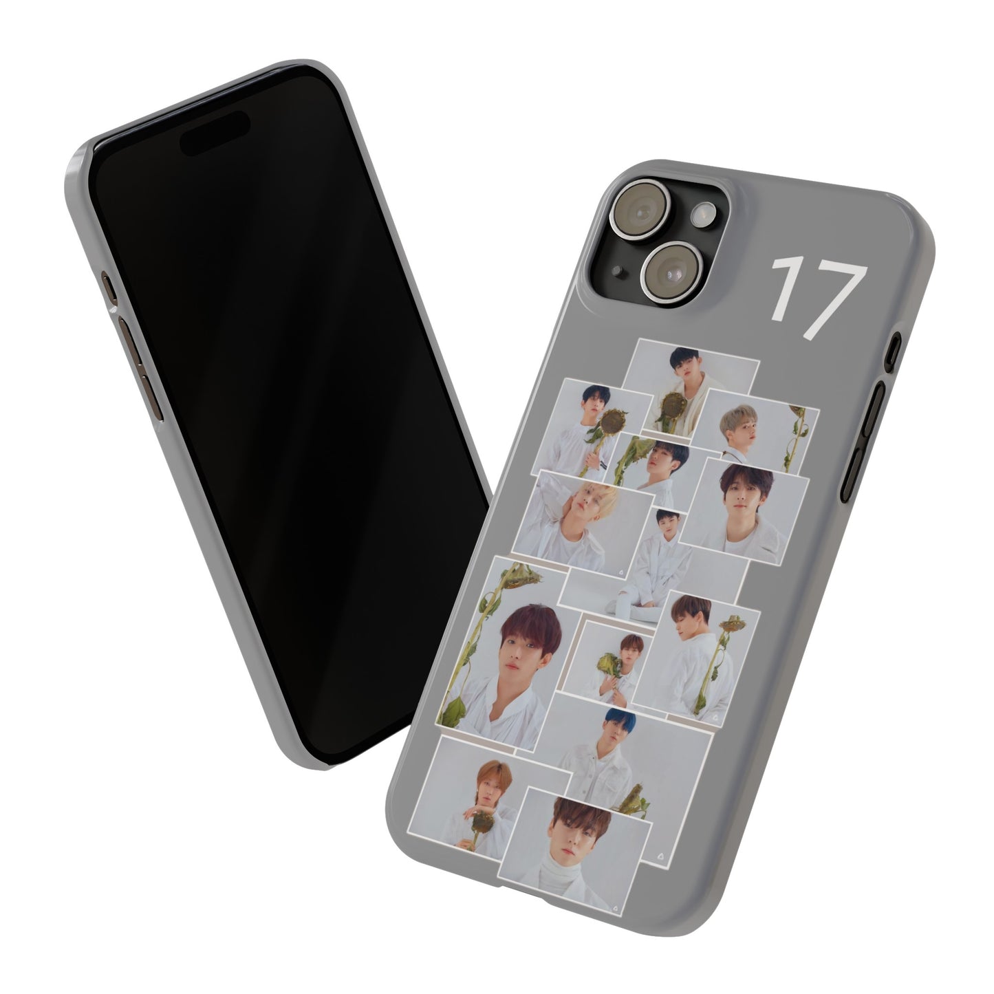 SEVENTEEN White Elegance iPhone 15, 14, 13, 12 Cases