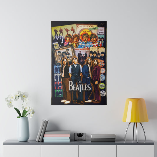 The Beatles: A Compilation of Many Years Canvas