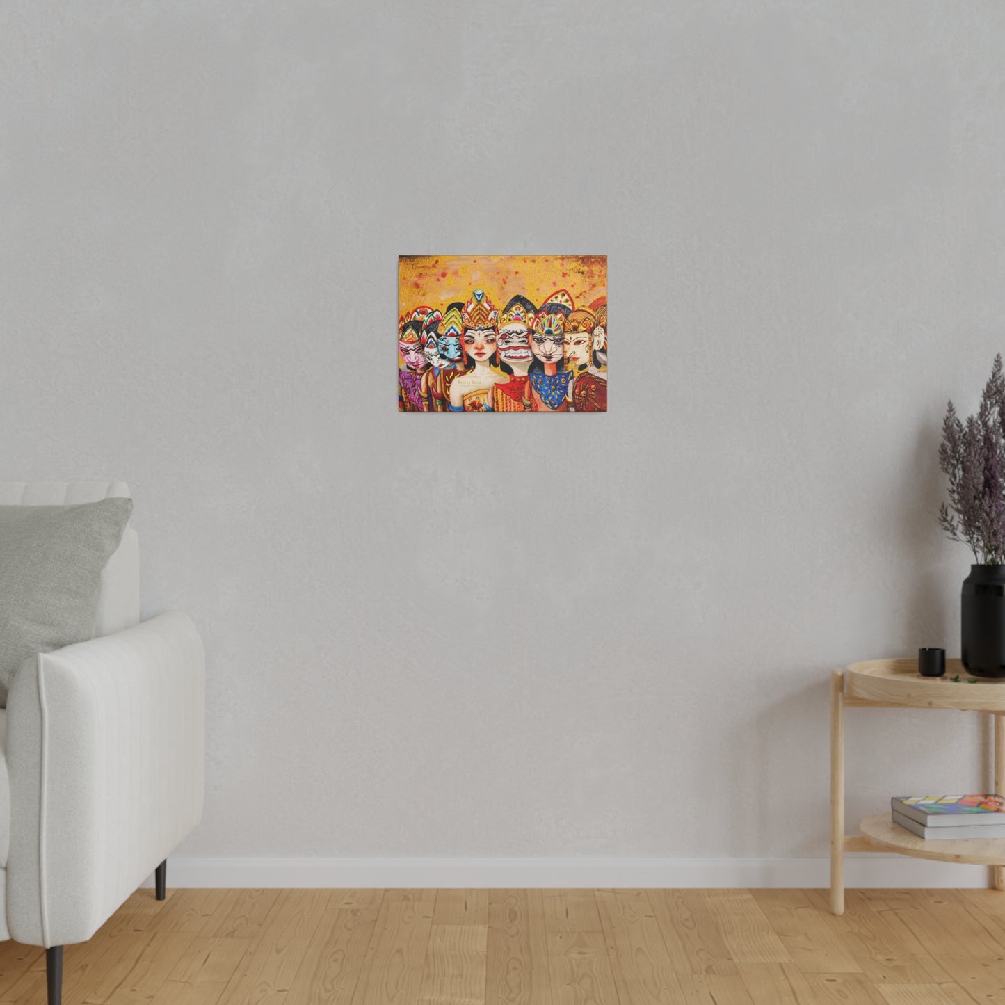 Wayang Art of Indonesia: Wall Decor - Canvas
