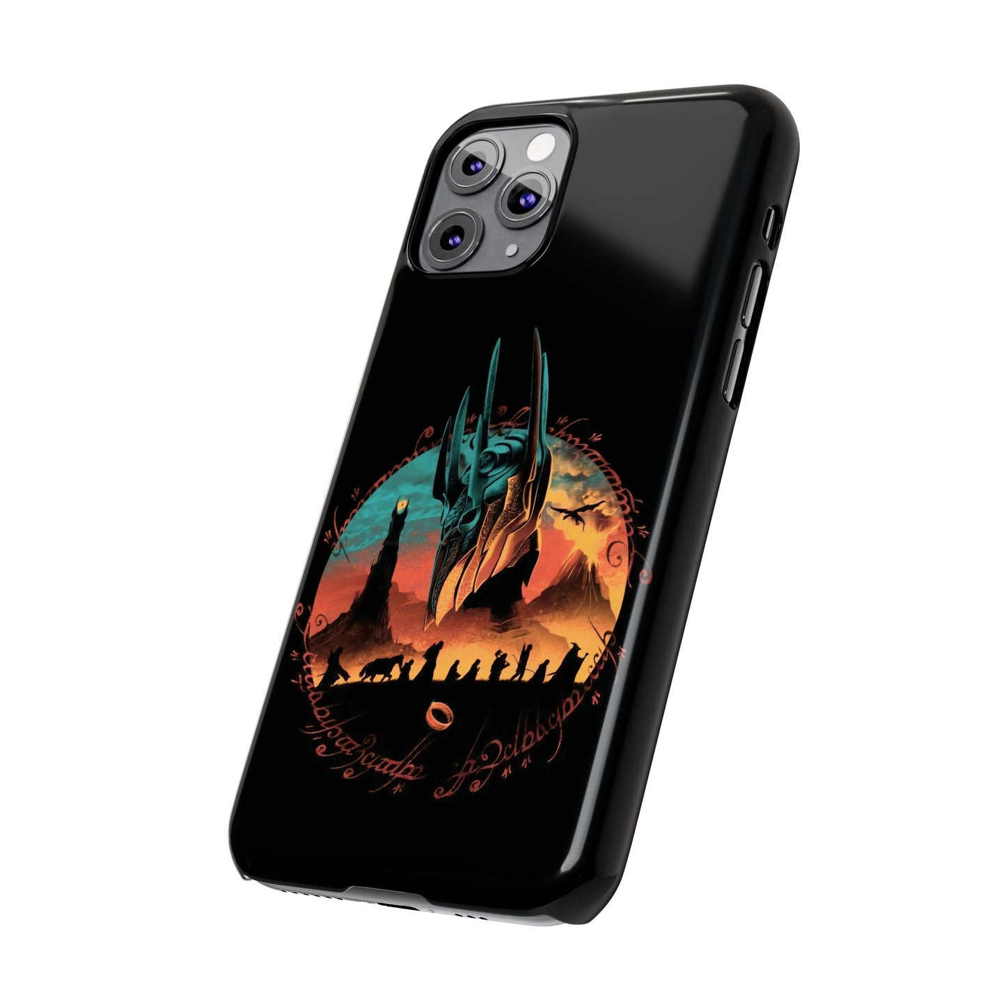 LOTR Fellowship on the Way iPhone Cases: Journey with the Heroes