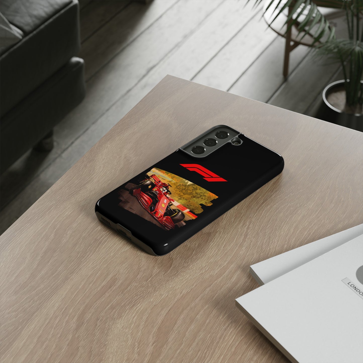 F1 Ferrari's power Samsung Galaxy S24, S23, S22 Cases