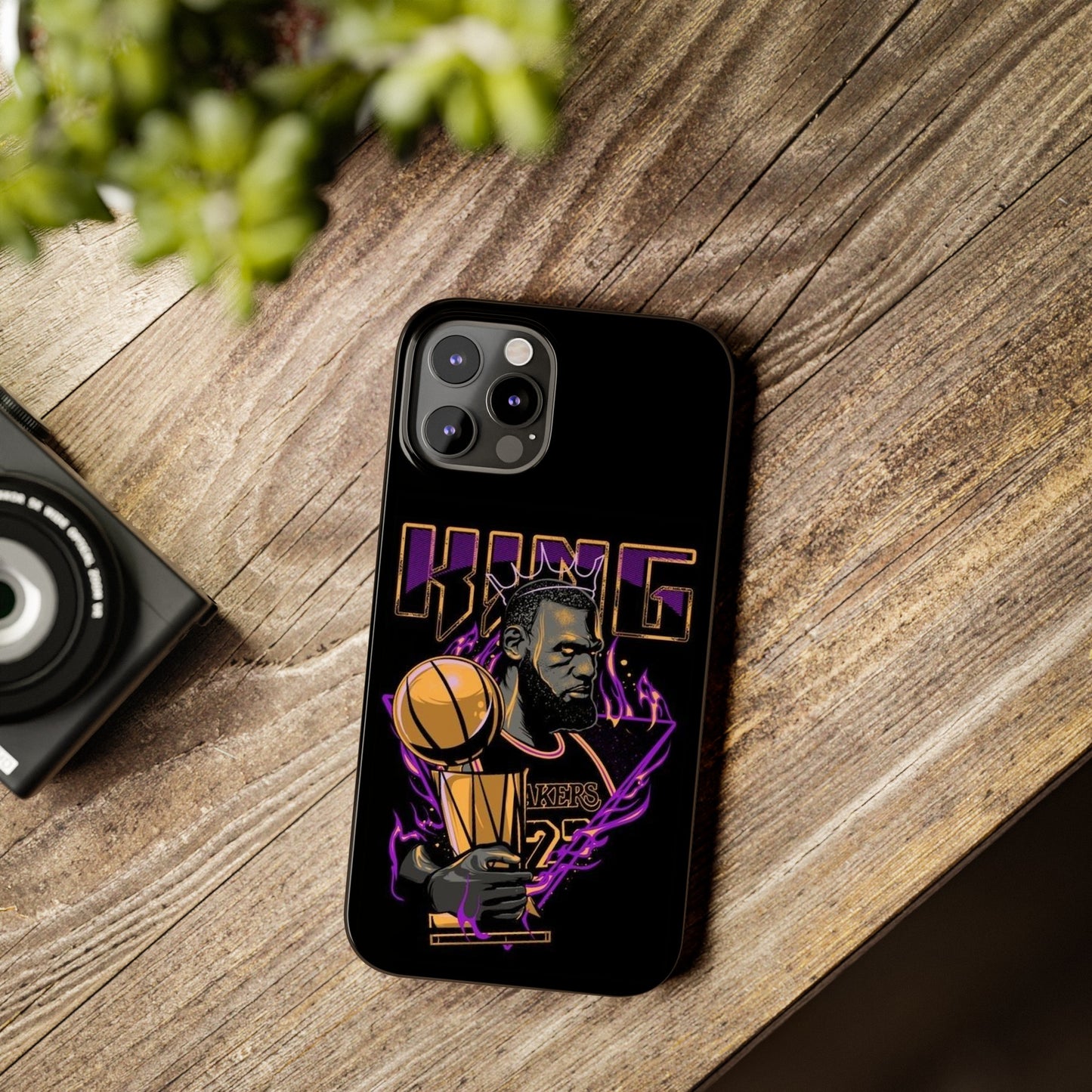 LeBron James is The King Iphone 15, 14, 13, 12, 11 Cases