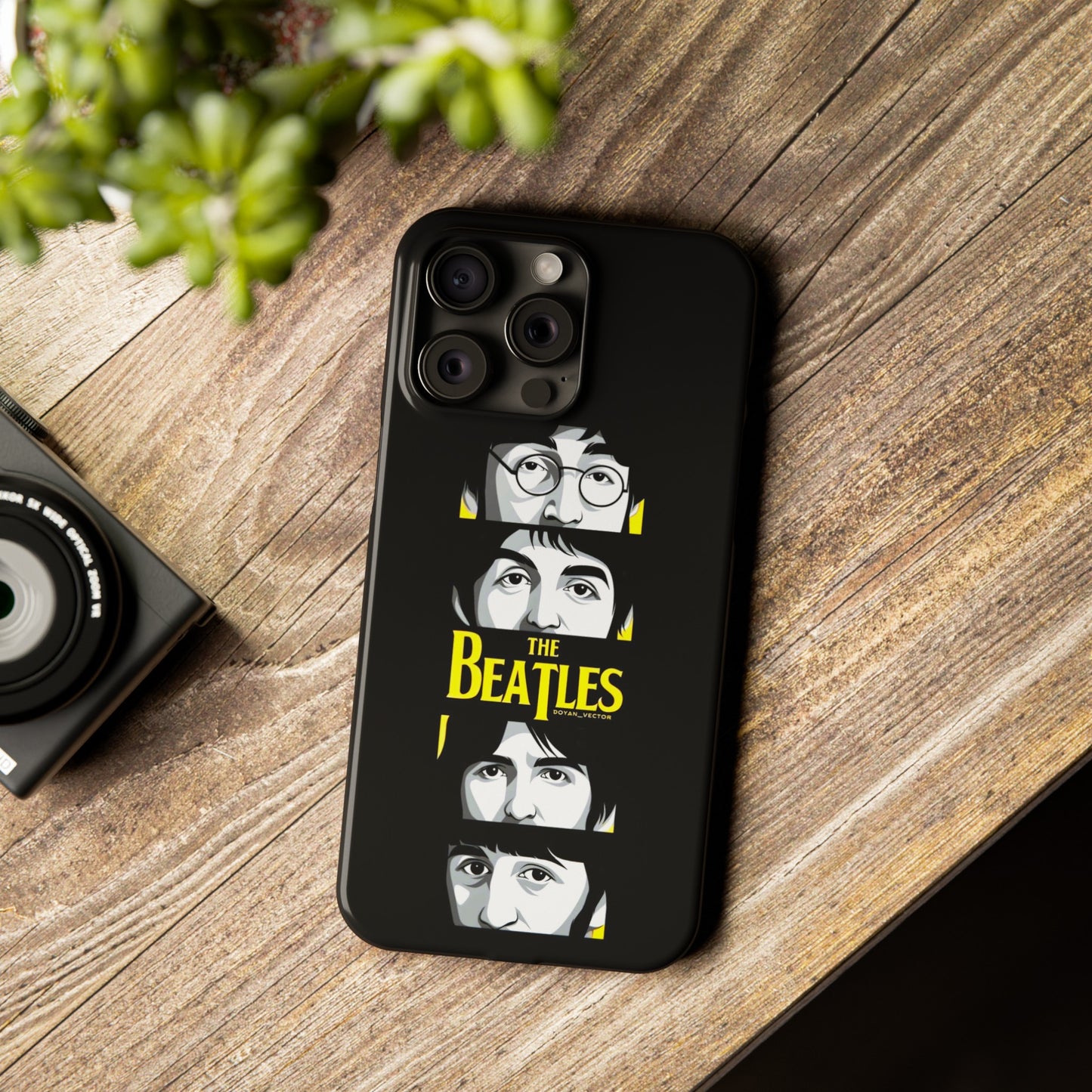 The Beatles Looking at You" iPhone Cases for iPhone 15, 14, 13, 12, 11