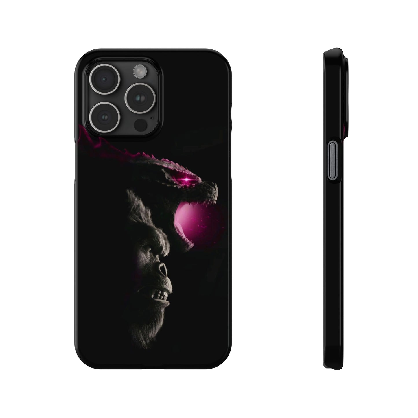 Godzilla x Kong New Age iPhone Cases: Unleash the Titans (Purple Edition)
