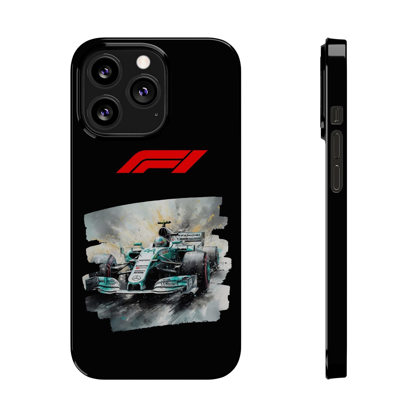 F1 Mercedes Iphone 15, 14, 13, 12, 11 Cases