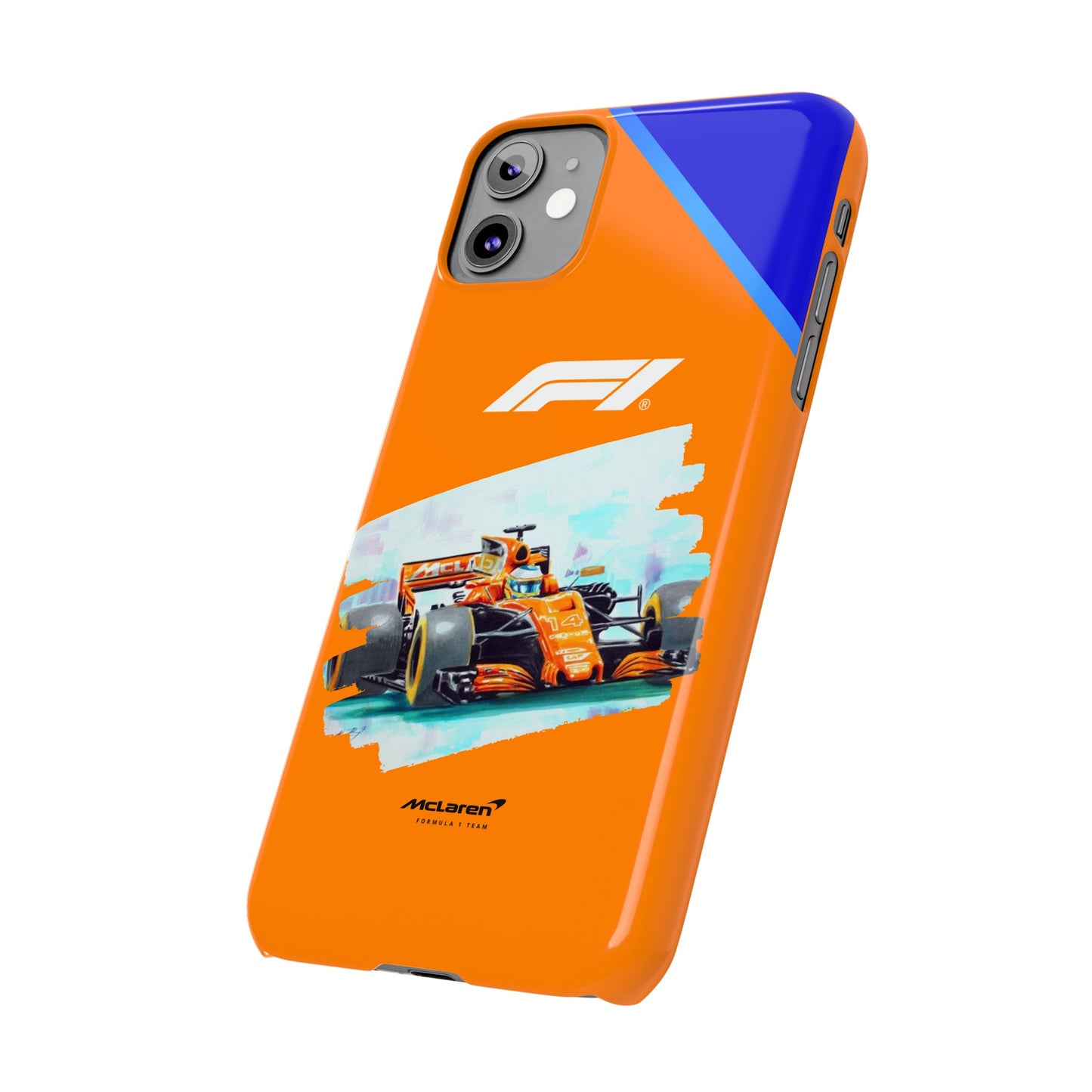 F1 McClaren Orange Edition Iphone Cases